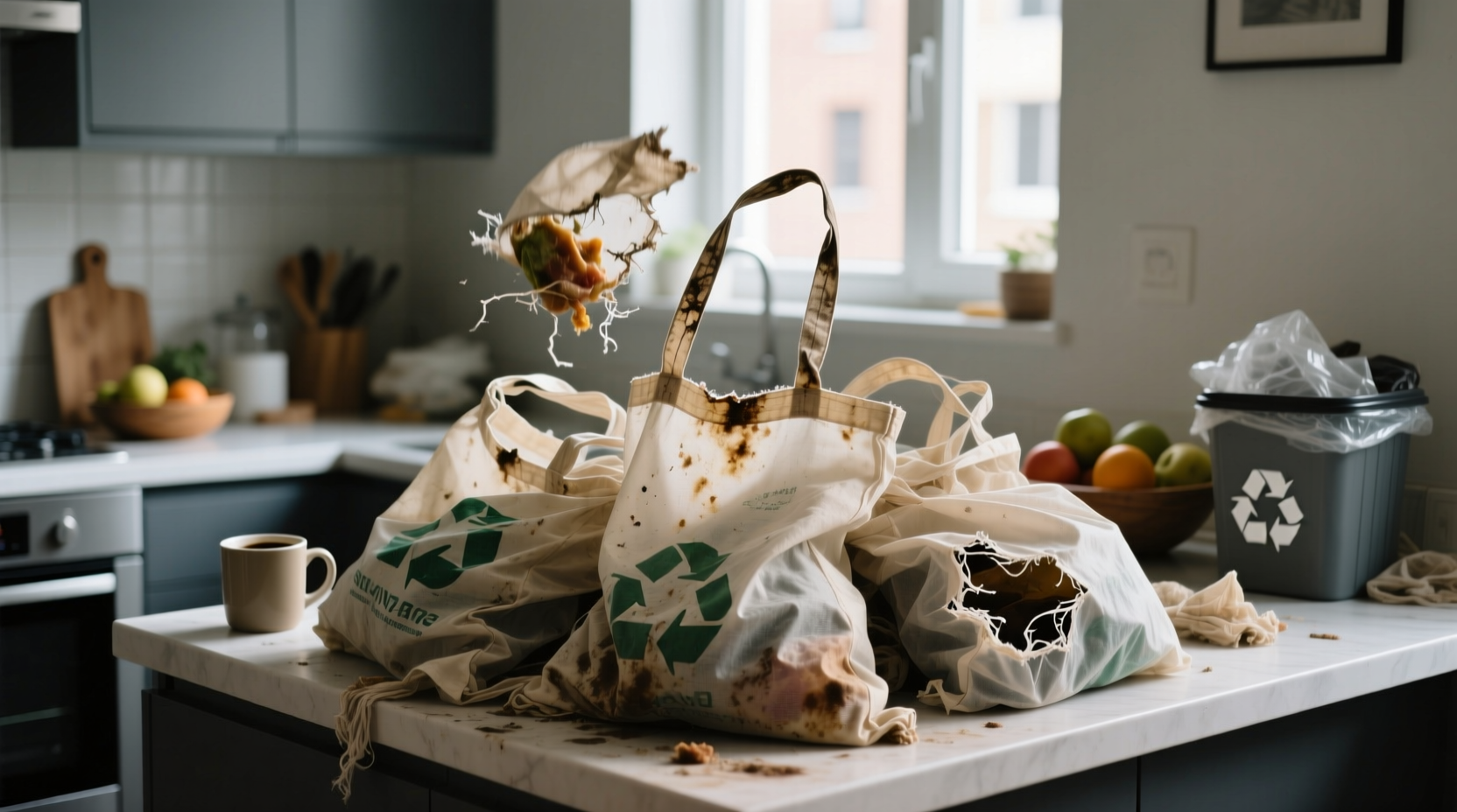how to get rid of your worst reusable grocery bags