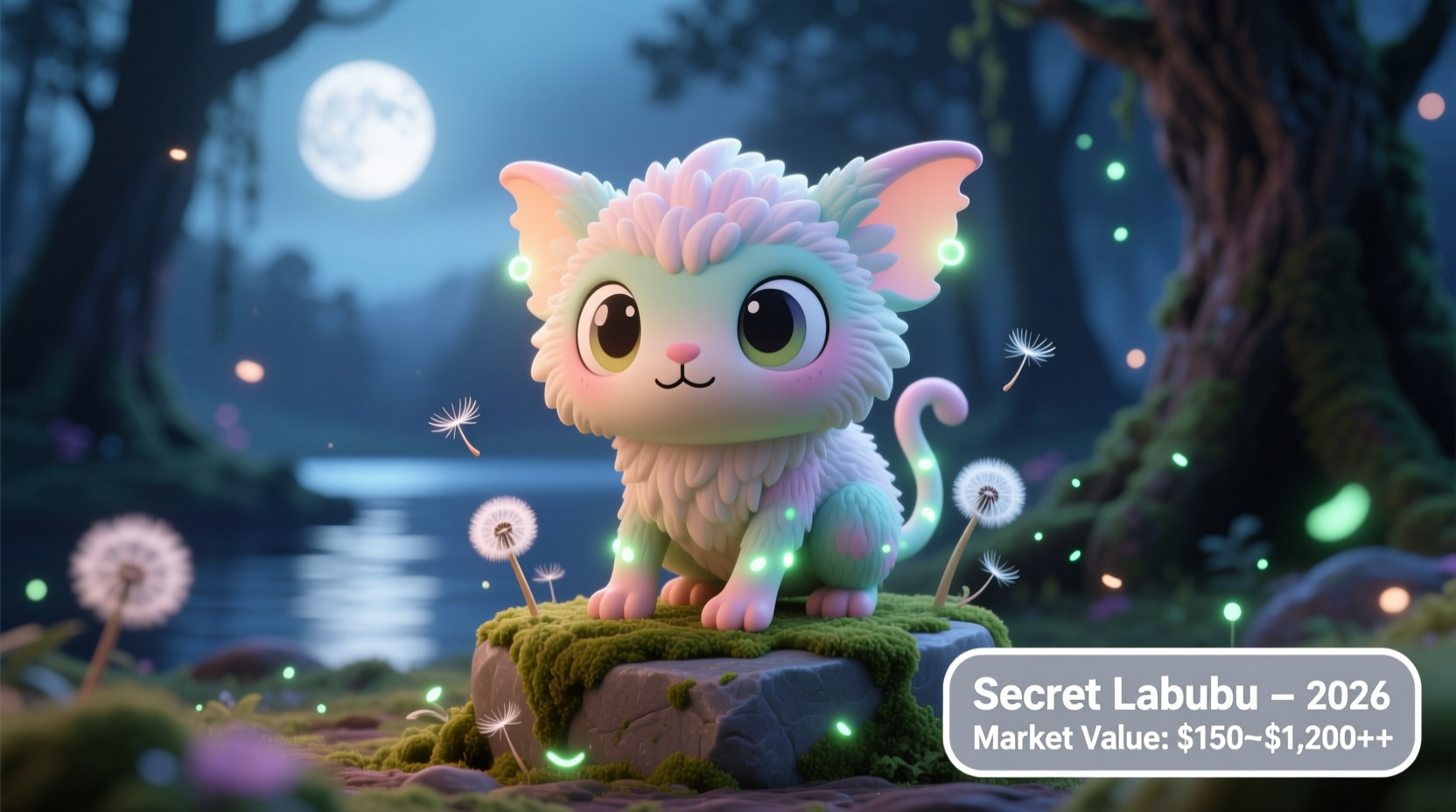how much does secret labubu sell for