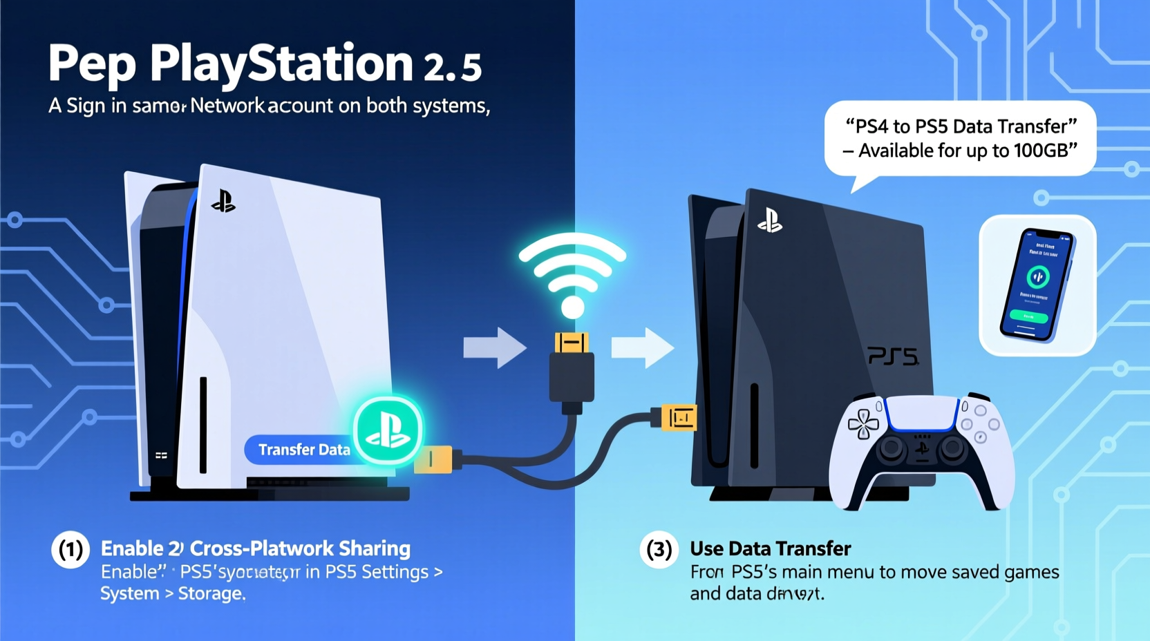 how to link your ps5 and ps4 for seamless gaming and data sharing