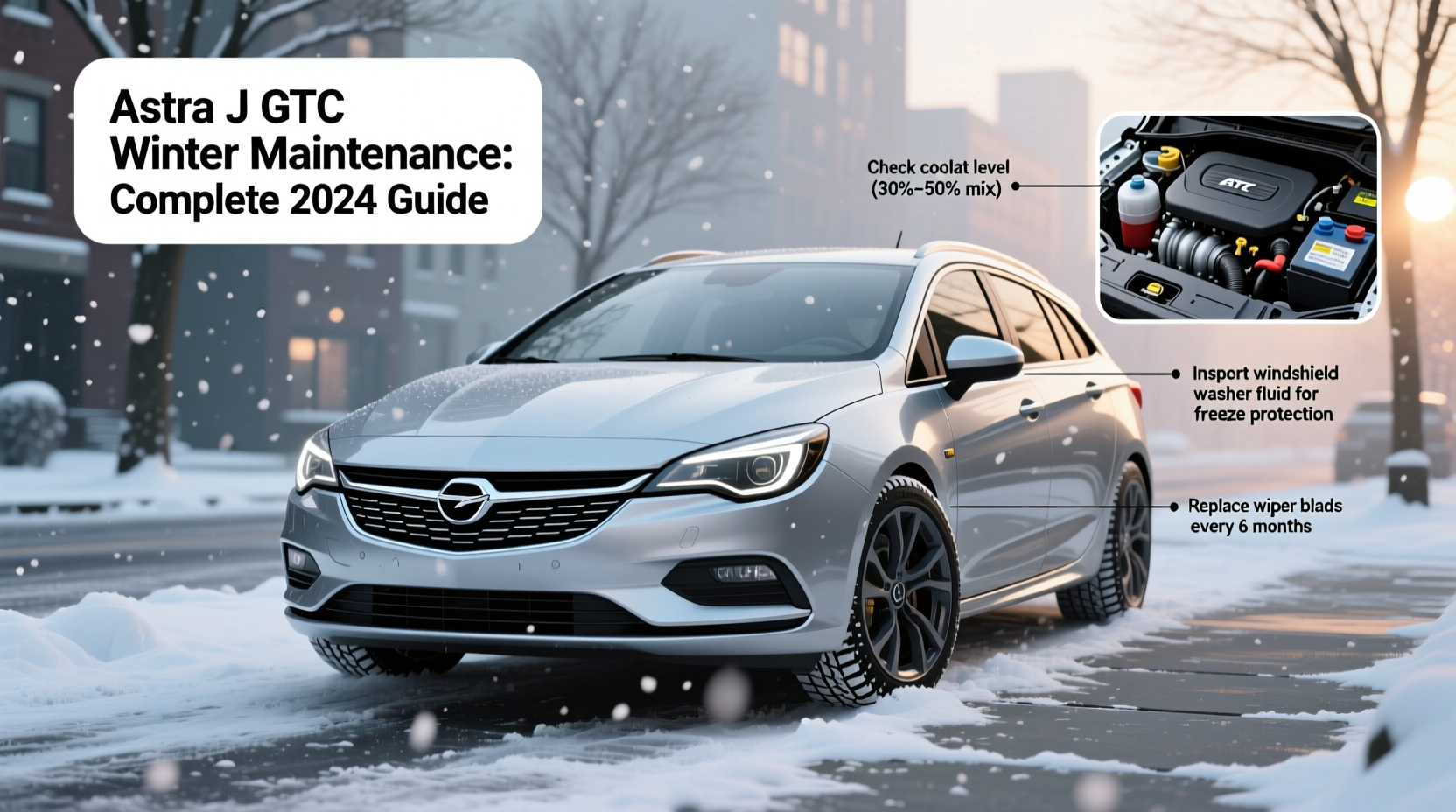 Astra J GTC Winter Maintenance: Complete 2024 Guide