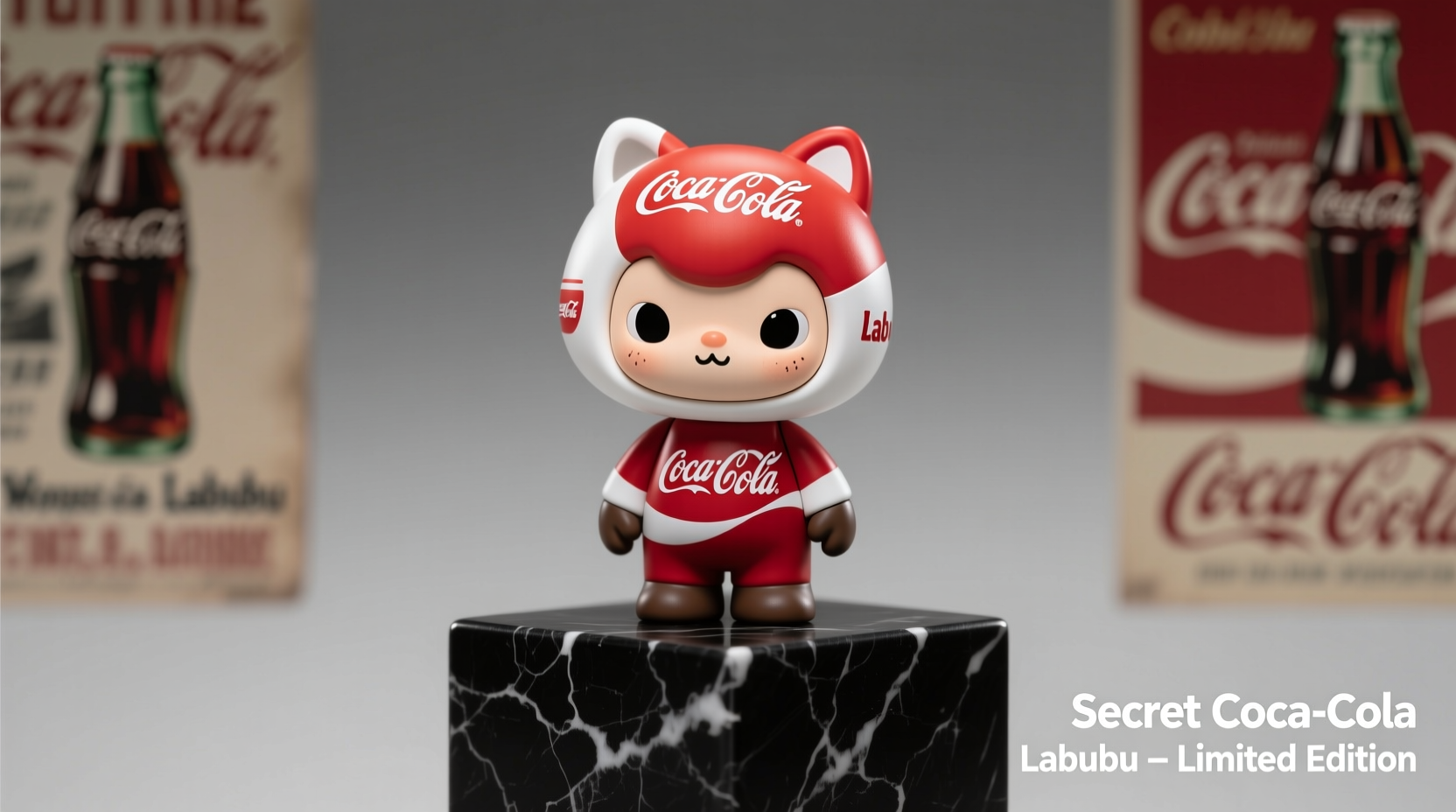 how much is the secret coca cola labubu worth