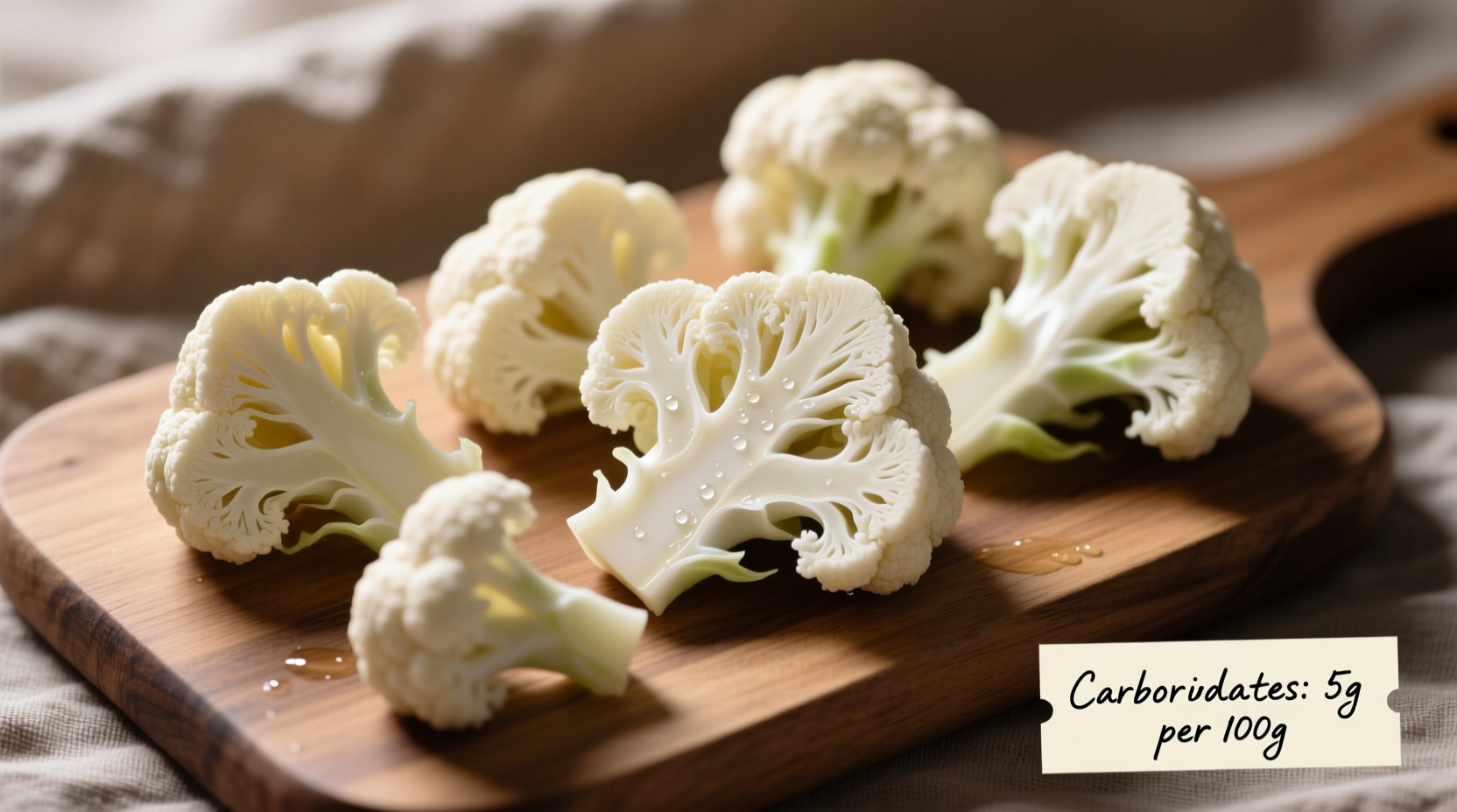 Cauliflower Carbs: Net Carbs, Fiber & Diet Tips