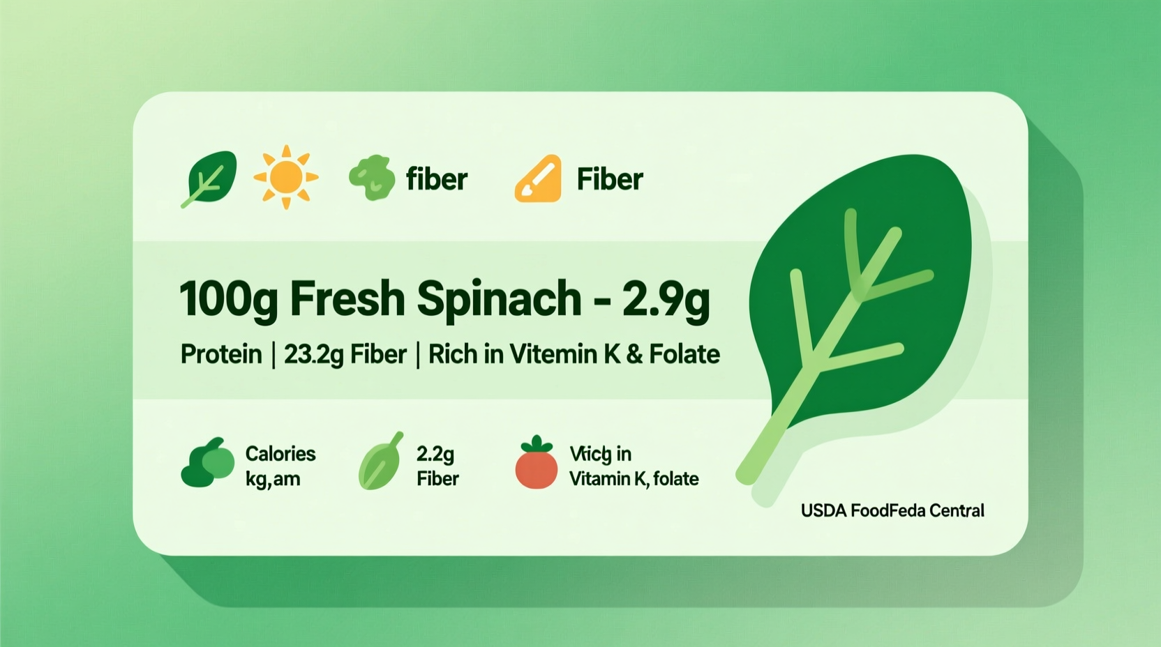 Spinach Protein Content: Raw vs Cooked Measurements