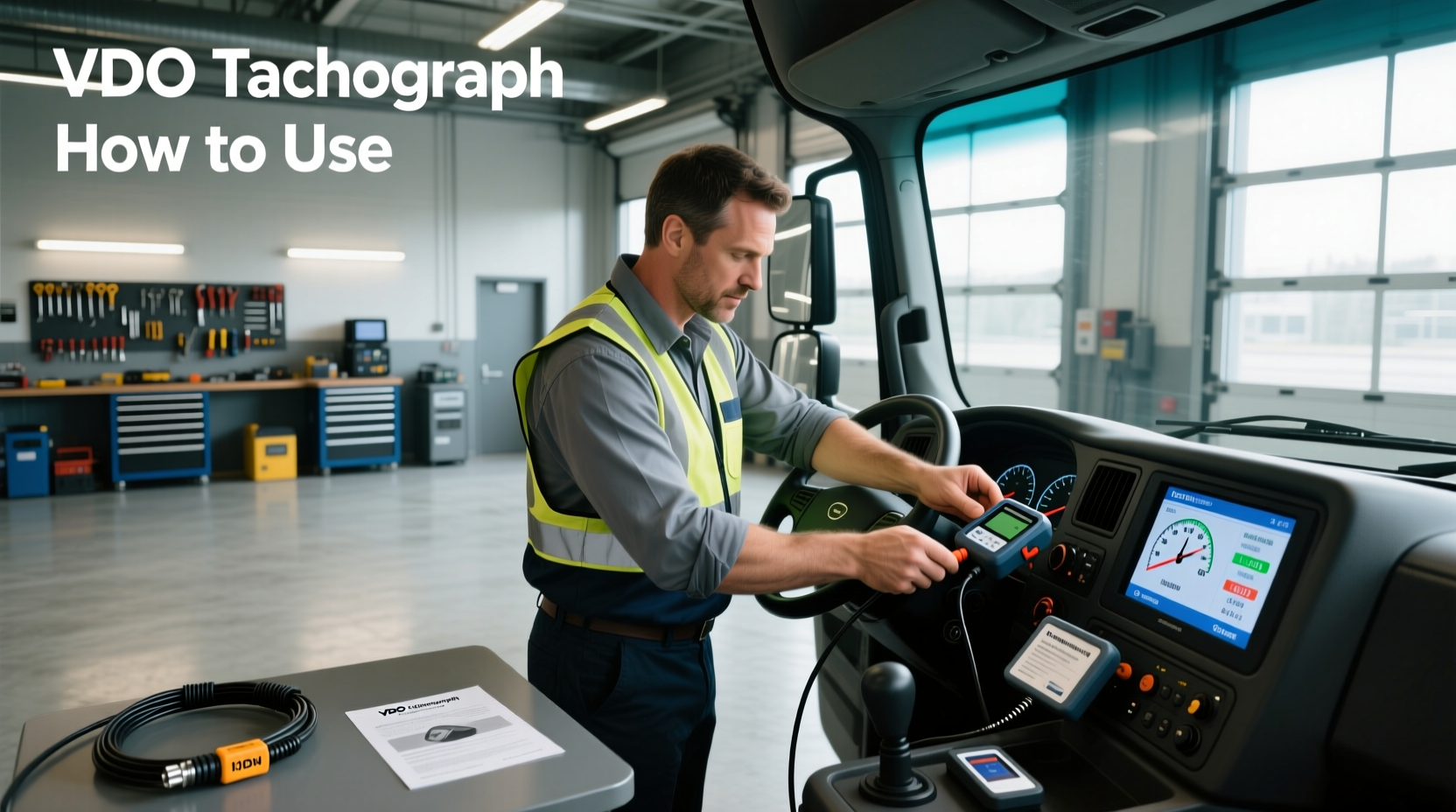 How to Use a VDO Tachograph: Full Setup & Daily Operation