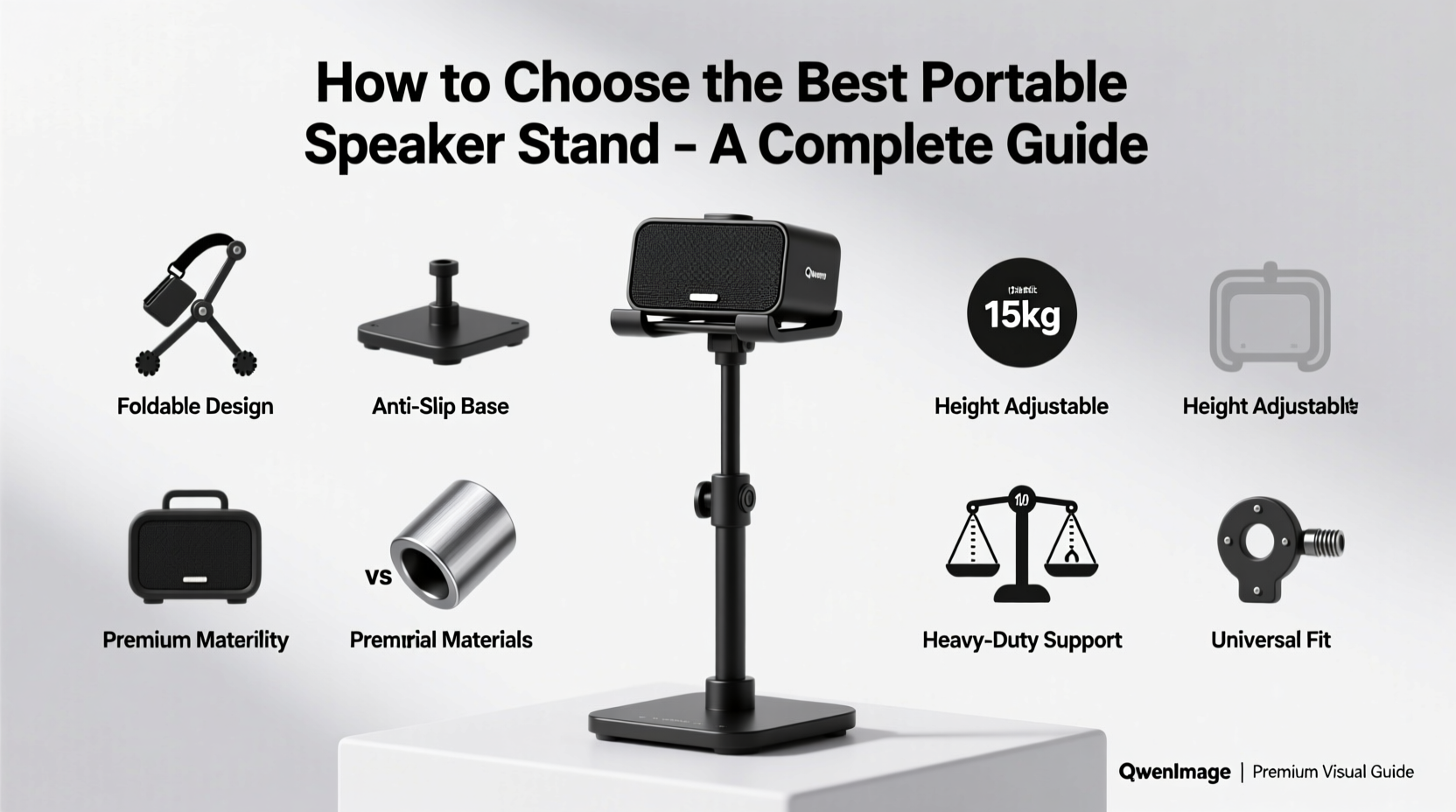speaker stand portable