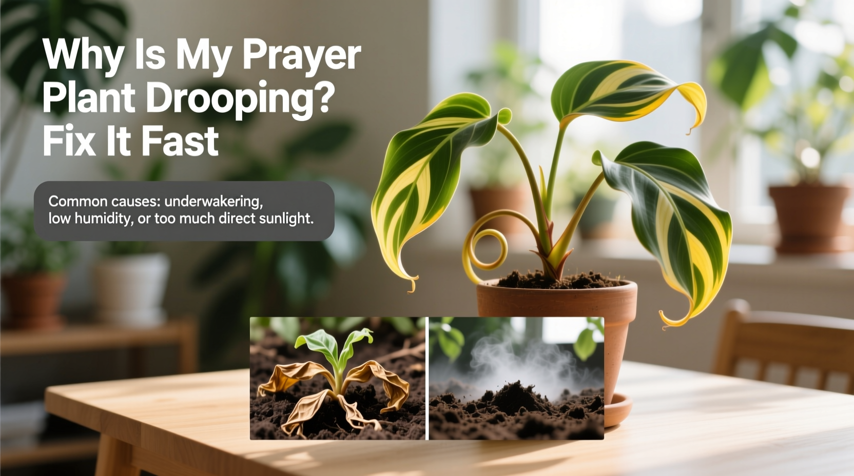 Why Is My Prayer Plant Drooping? Fix It Fast