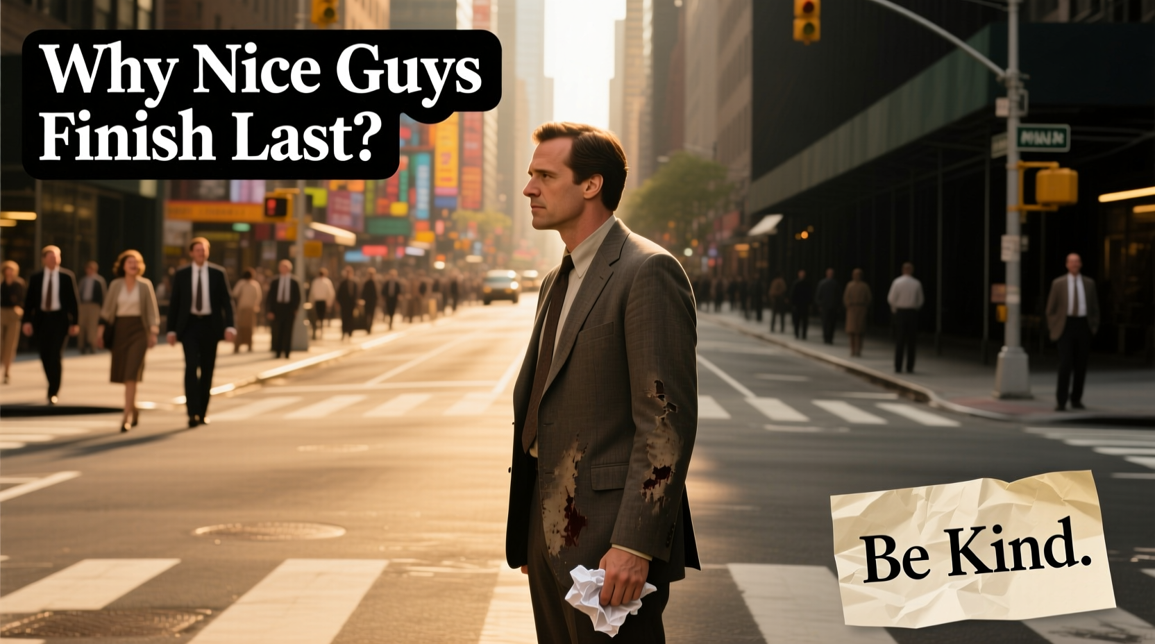 why nice guys finish last exploring the truth behind the saying