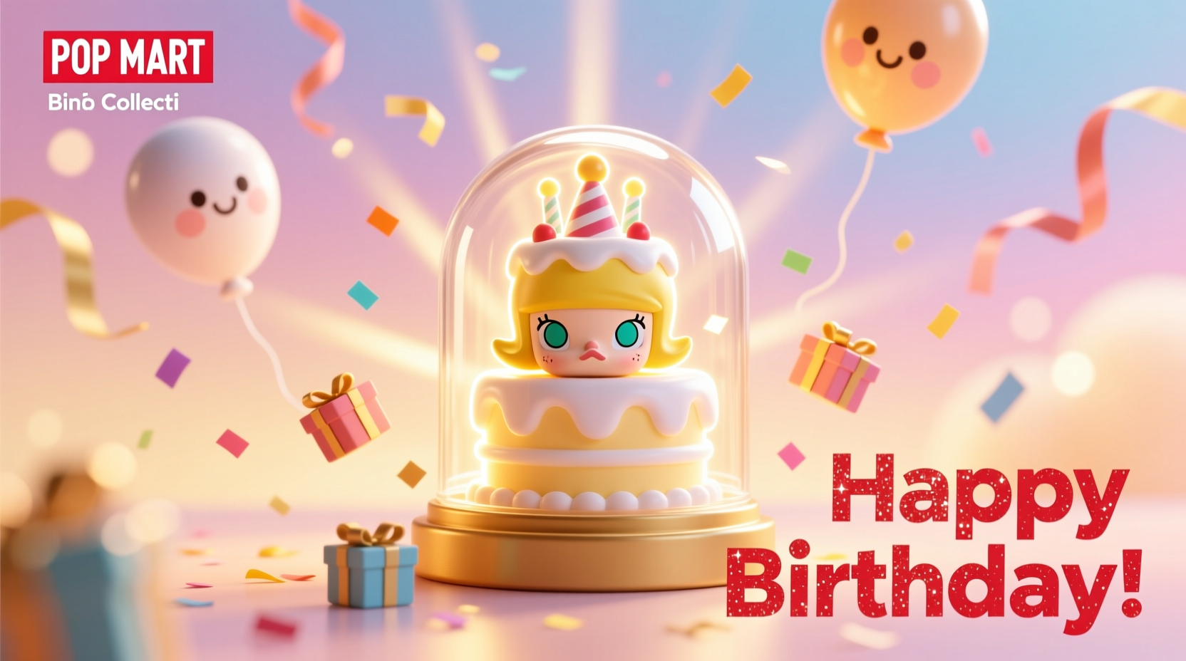 does popmart give birthday gifts