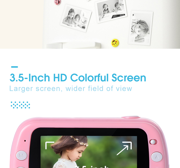 2020 Innovative STEAM Educational Photo Printing Video Shooting Low Price Camera for Girls & Boys