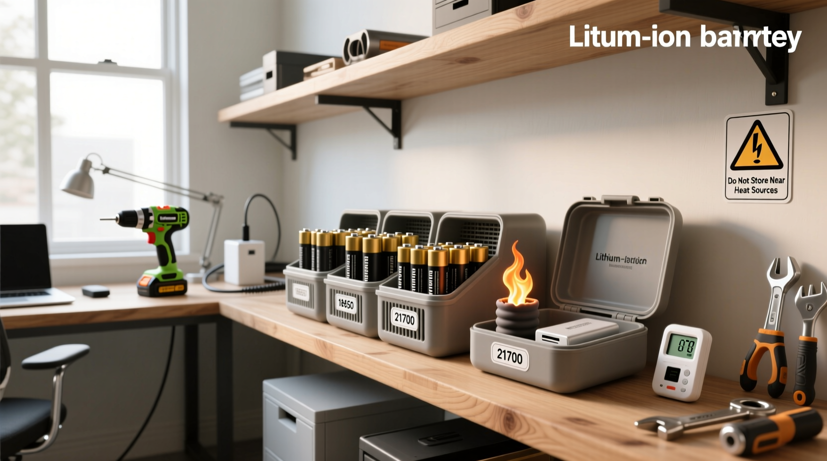 How to Safely Store Lithium-Ion Batteries — 2026 Guide