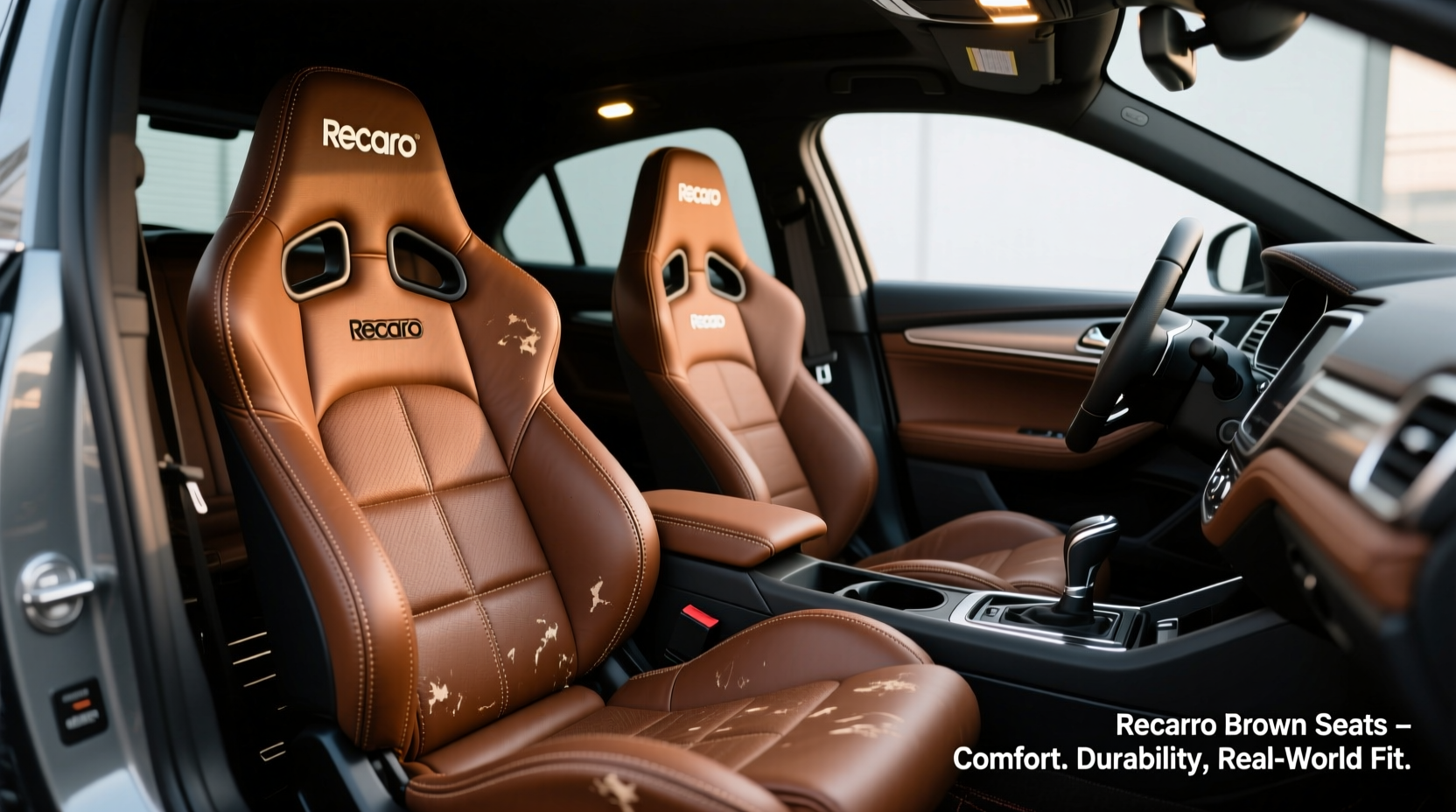 recaro brown seats daily commute