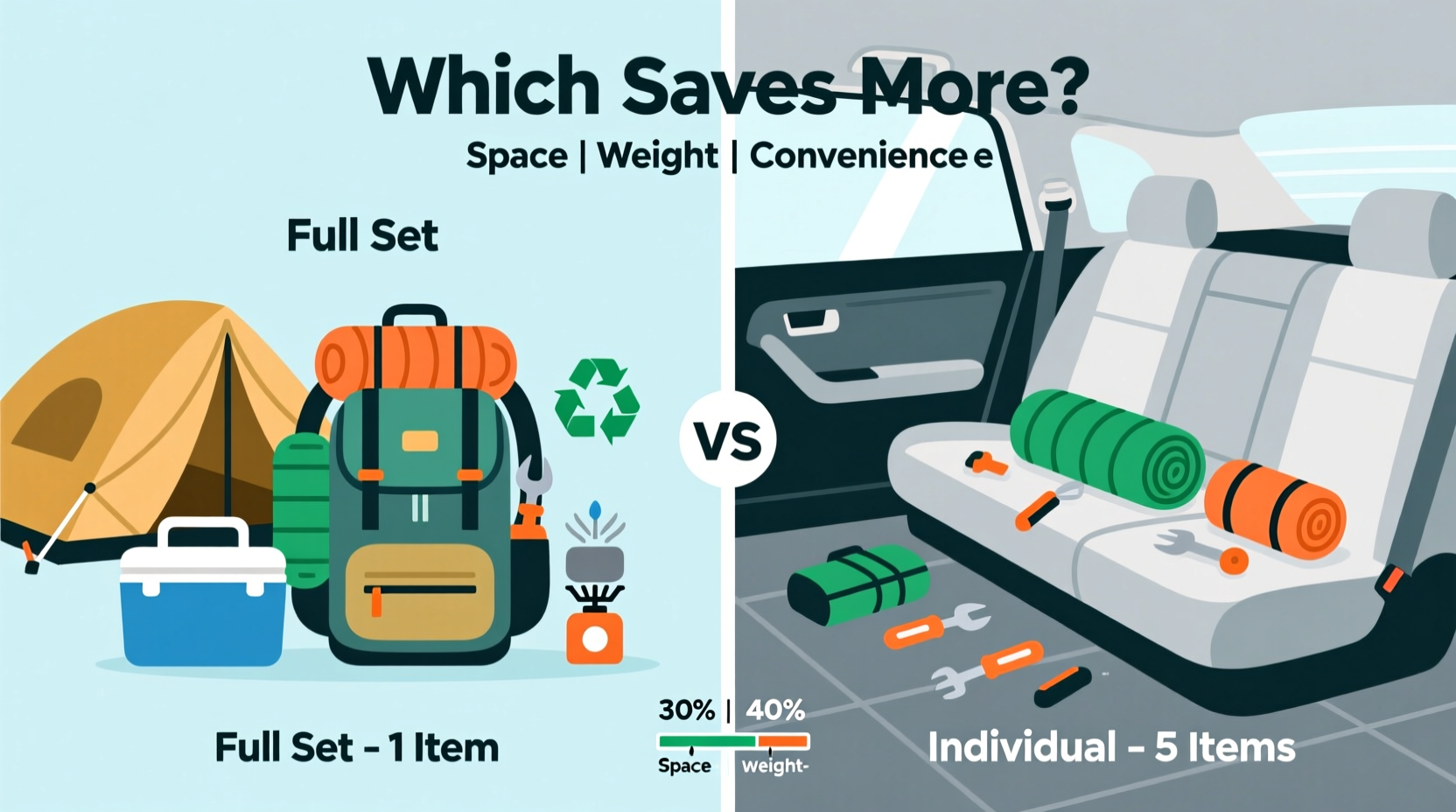 full set vs individual road trips