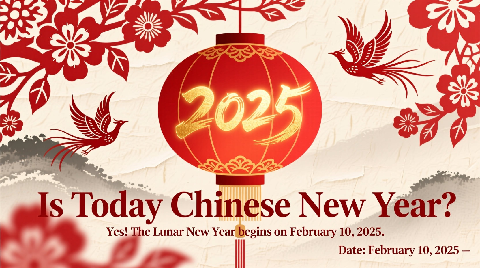 is todays chinese new year