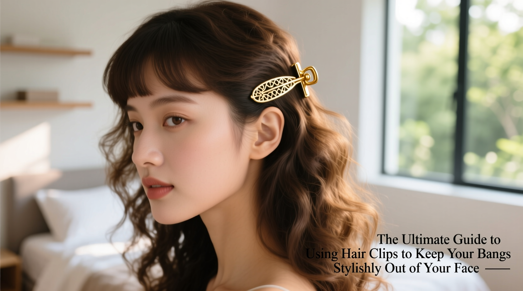 the ultimate guide to using hair clips to keep your bangs stylishly out of your face