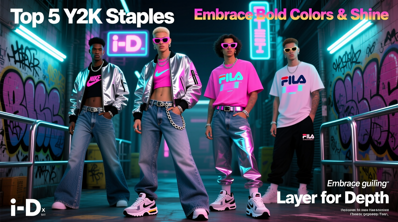 ultimate guide to nailing y2k style for men key pieces and styling tips