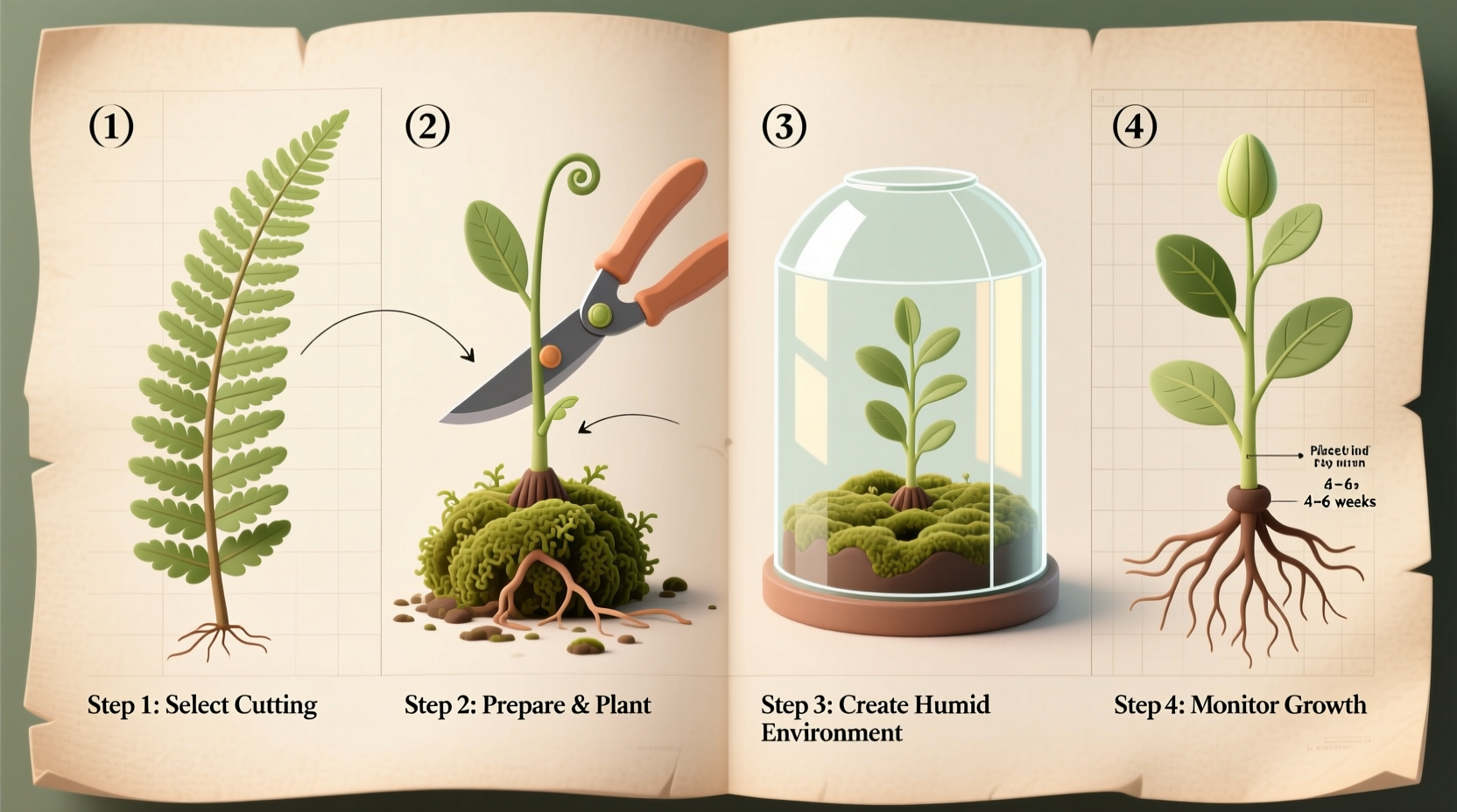 How to Grow Ferns from Cuttings: Step-by-Step Guide
