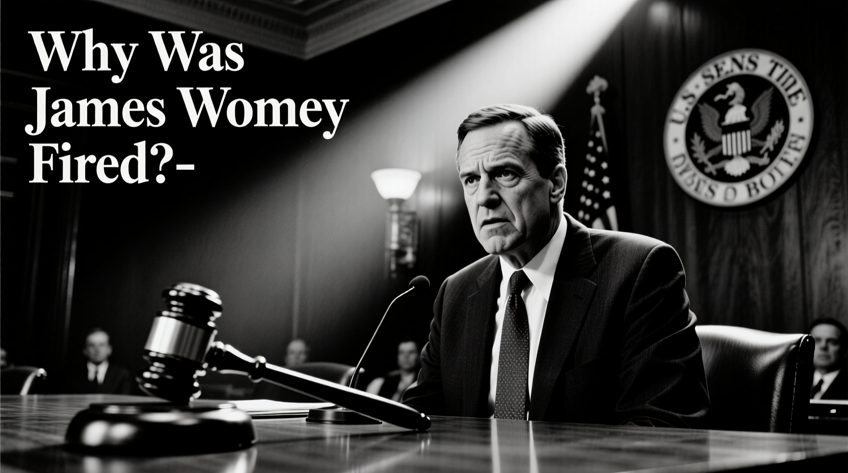 why was james comey fired exploring the reasons fallout