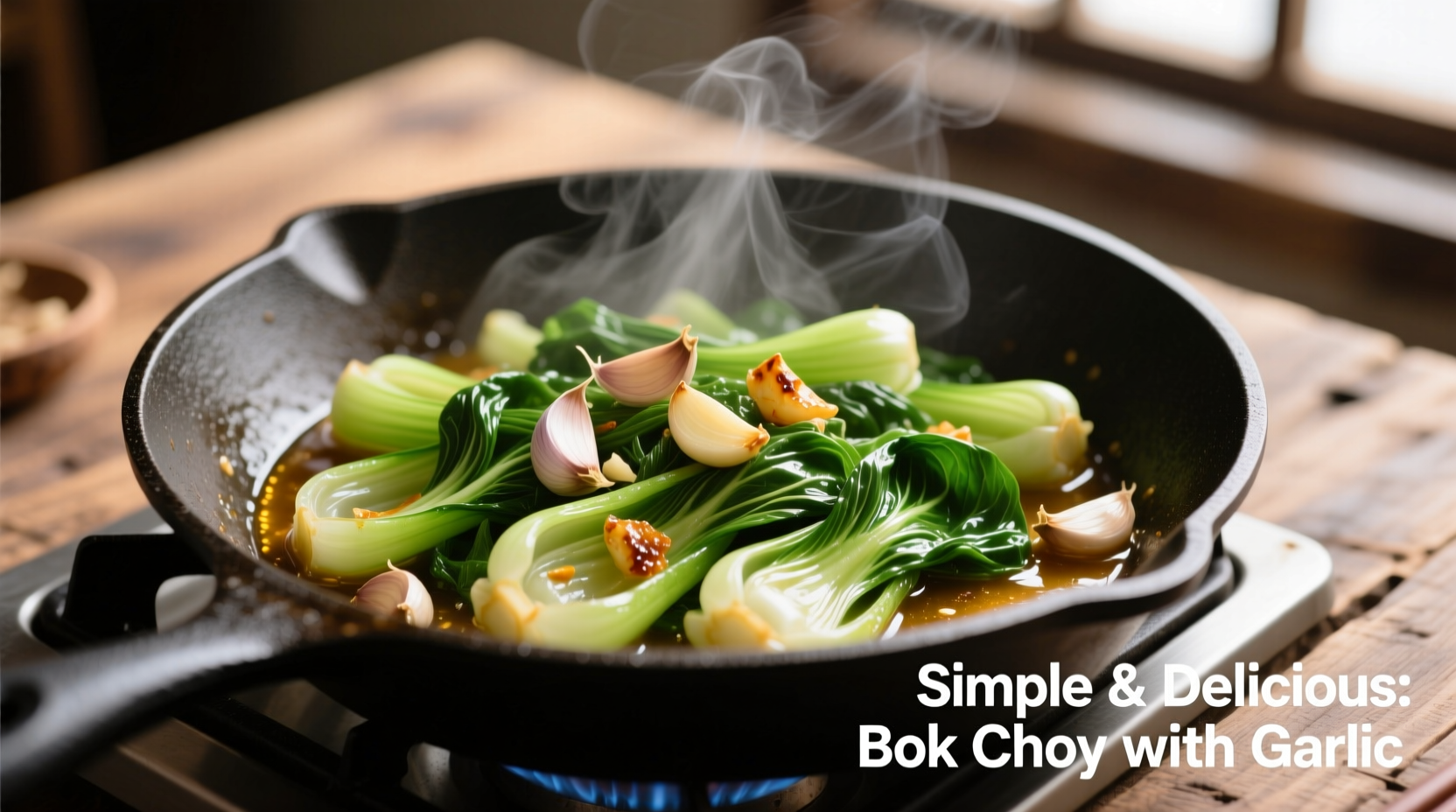 Perfect Garlic Bok Choy Recipe in 15 Minutes