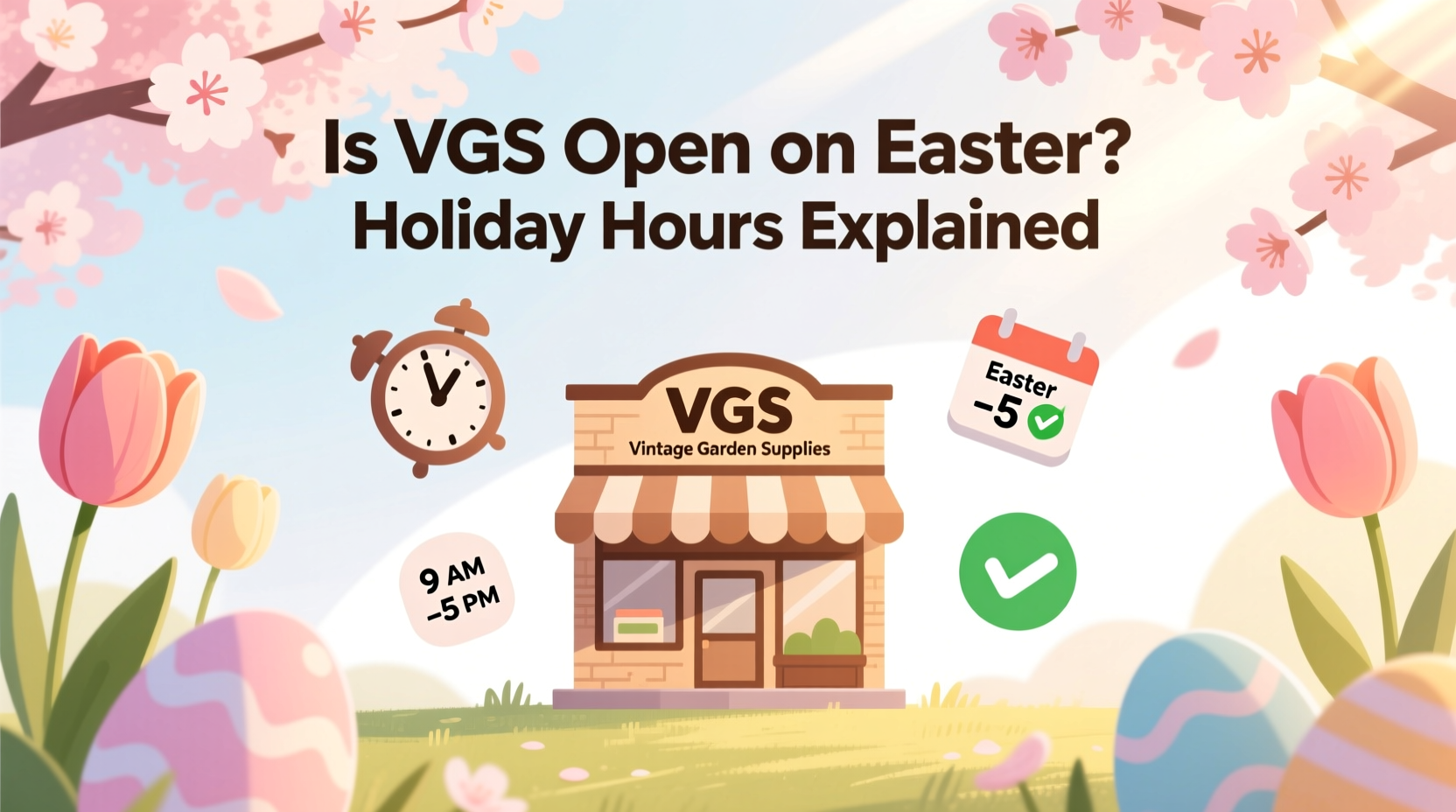 Is VGS Open on Easter? Holiday Hours Explained