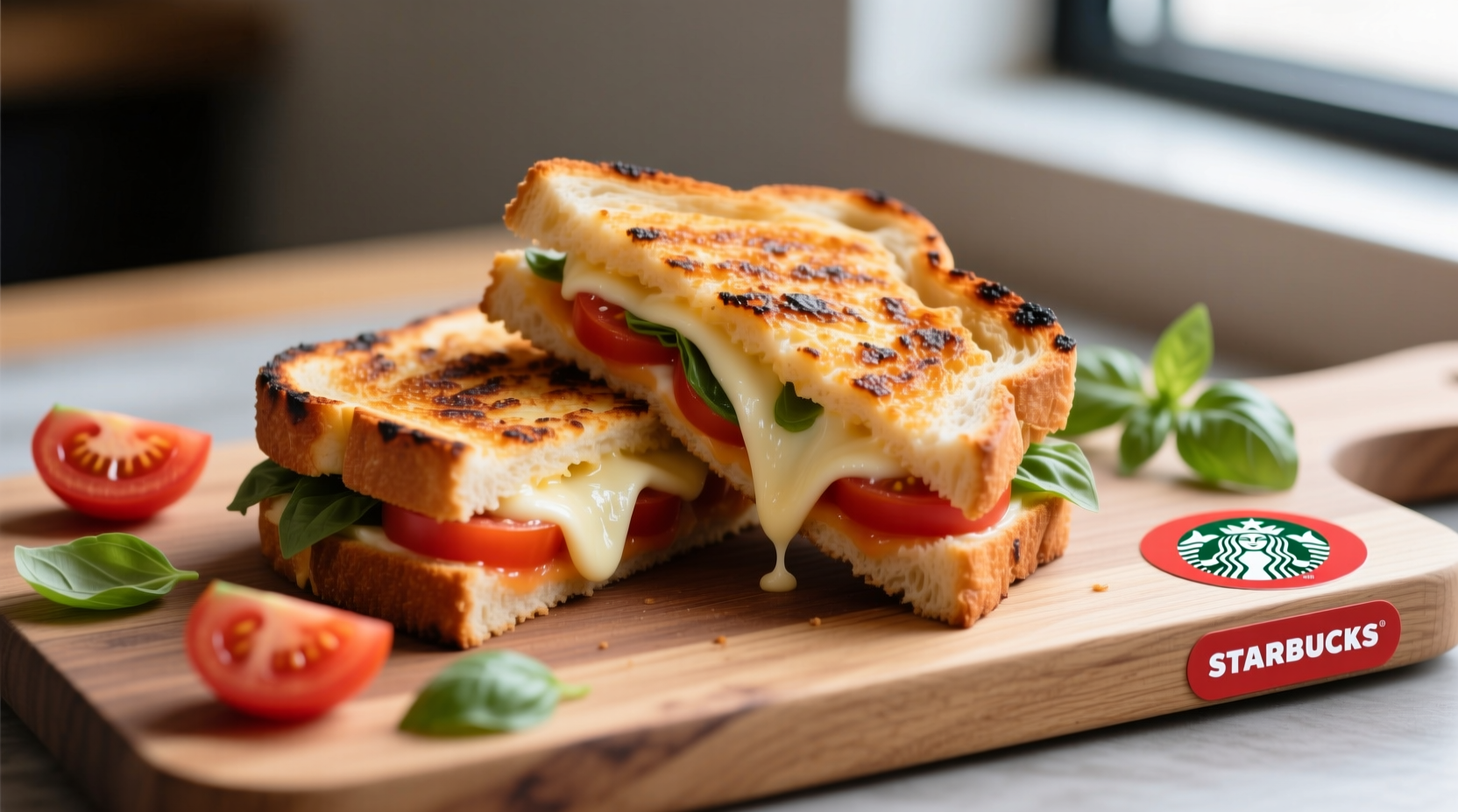starbucks tomato mozzarella panini