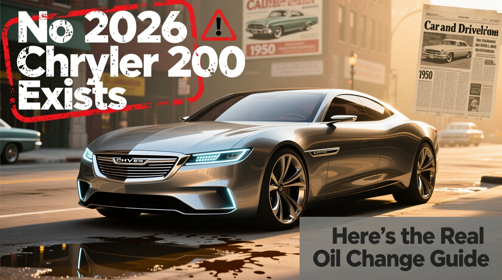 chrysler 200 oil change 2026