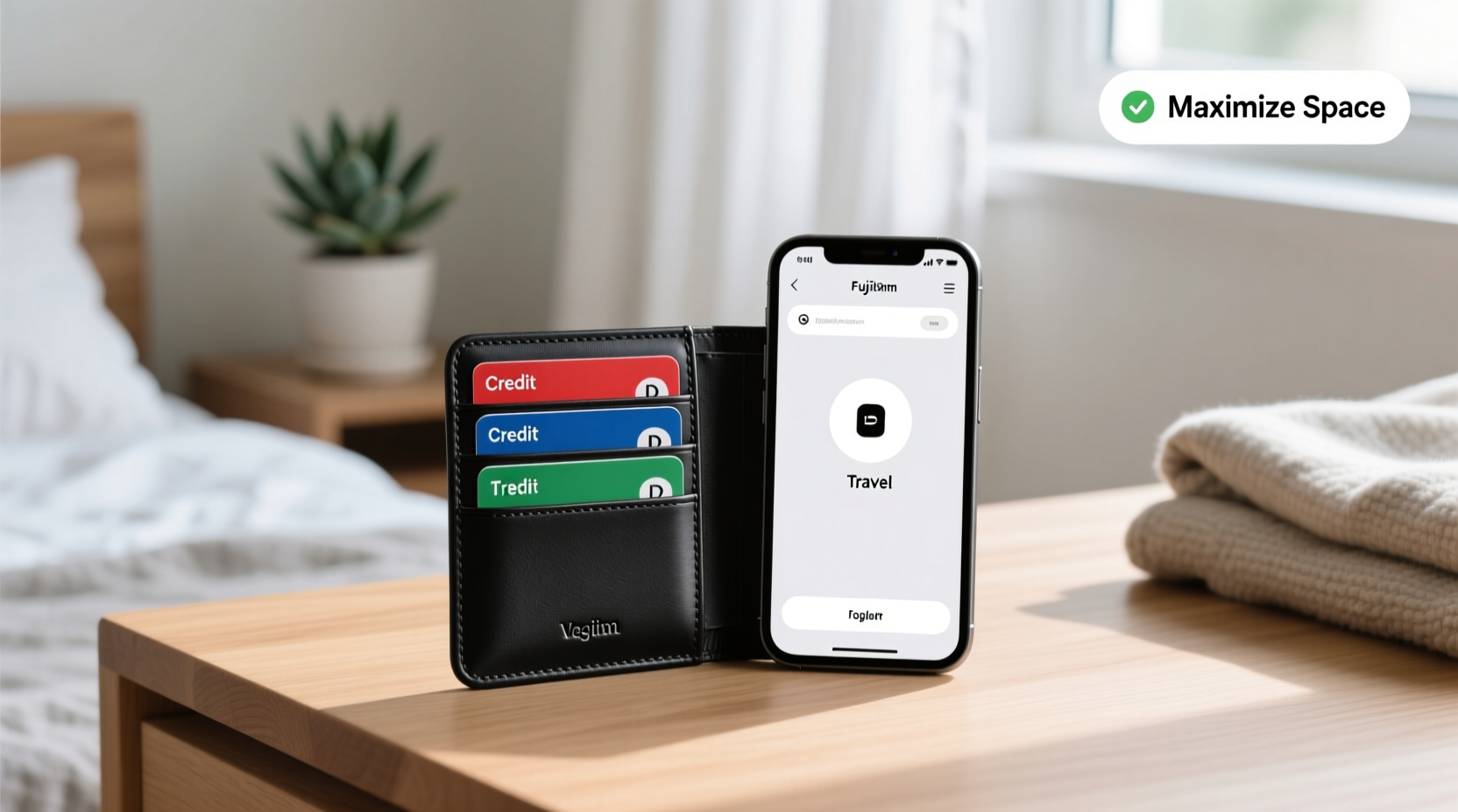 smart strategies to maximize space in your mini card wallet