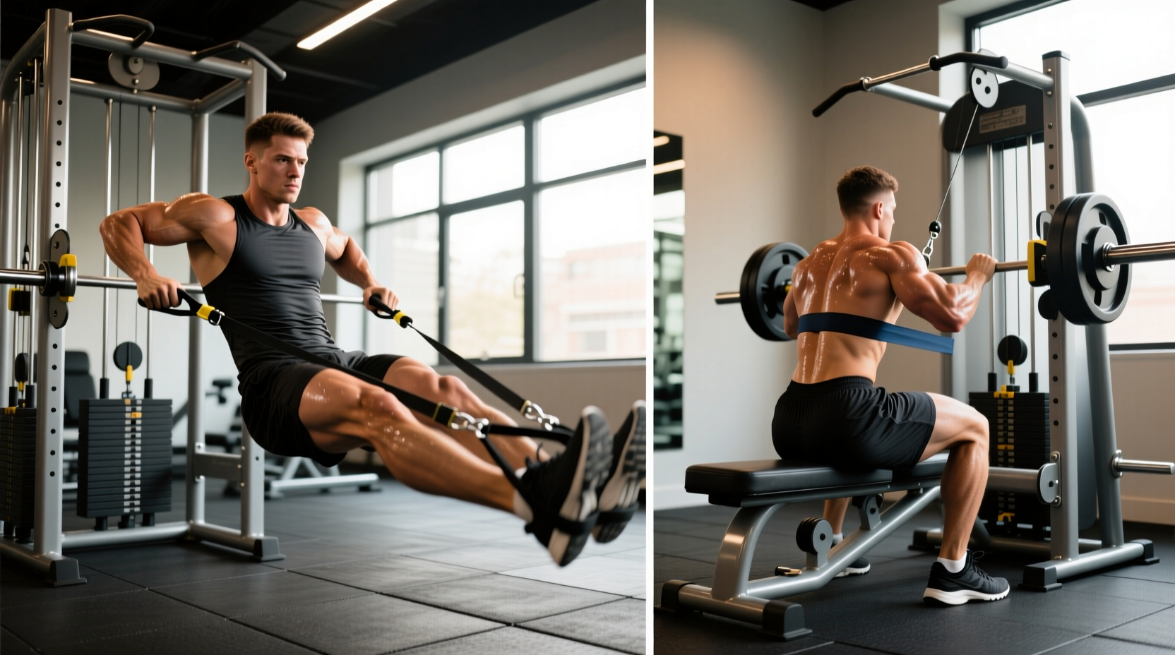 banded hack squat guide