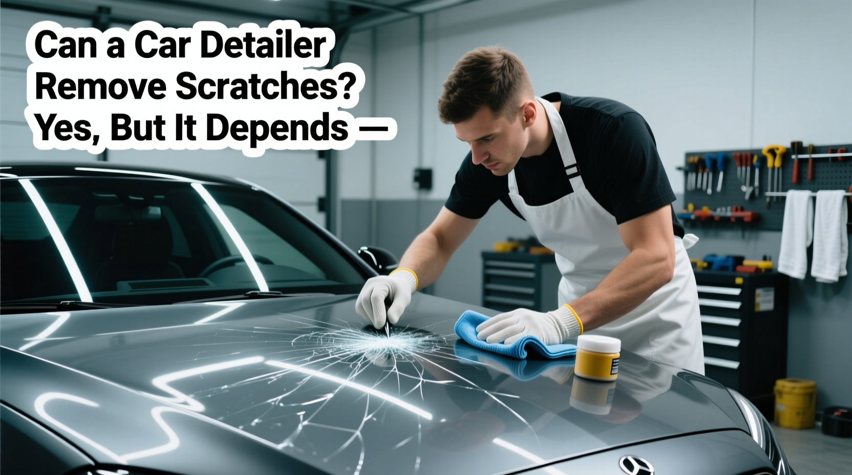 can a car detailer remove scratches