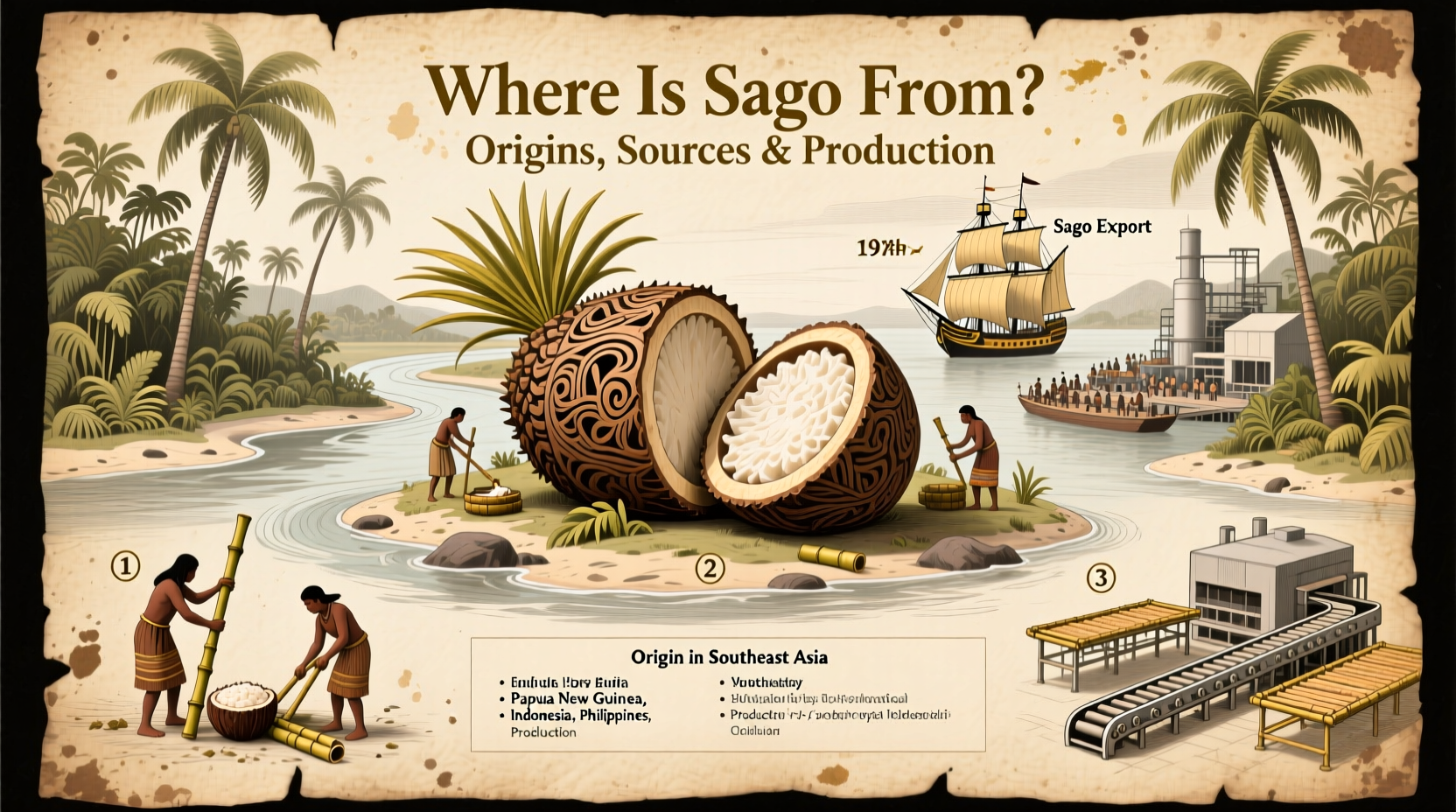 Where Is Sago From? Origins, Sources & Production