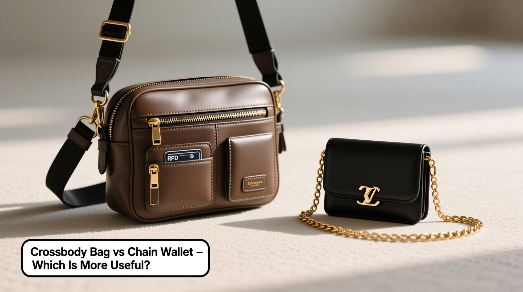 crossbody bag vs chain wallet which designer bag is actually more useful