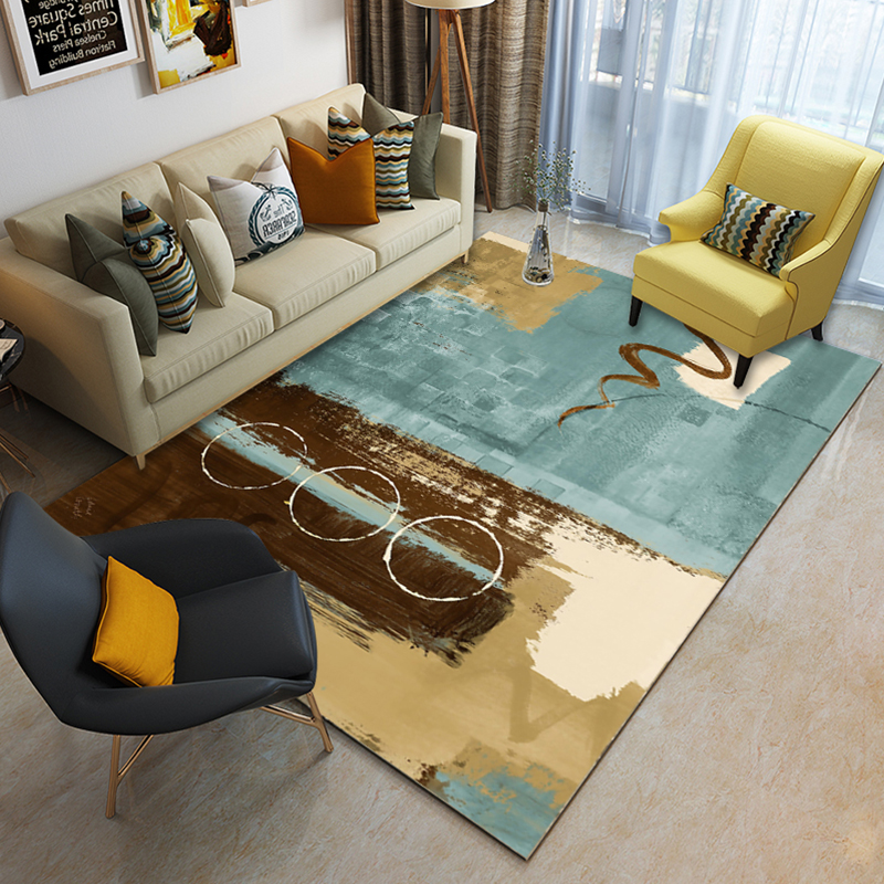 Hot sale 3D printing non slip machine made airport corridor  floor carpets for livingroom