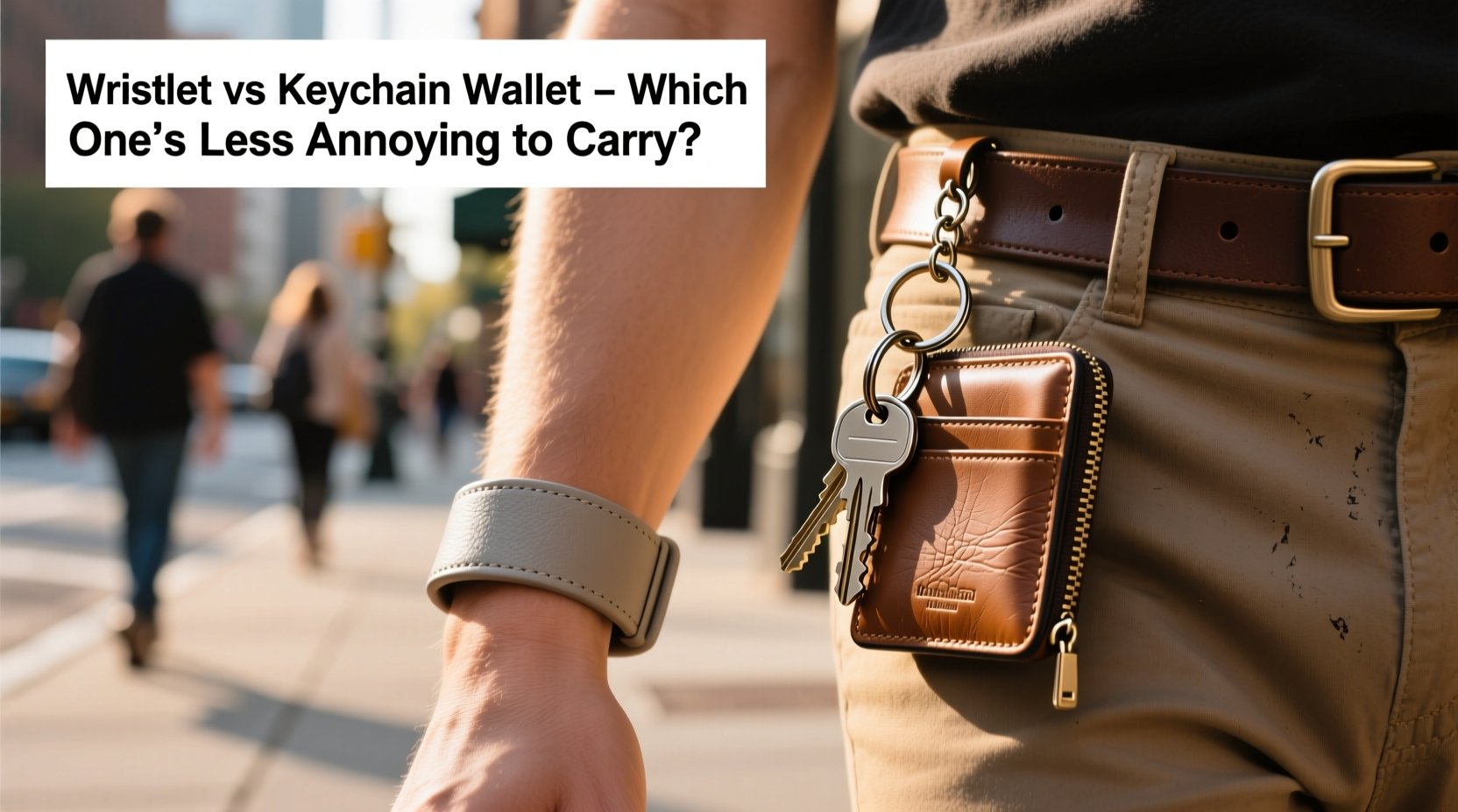 wristlet vs keychain wallet which ones less annoying to carry all the time