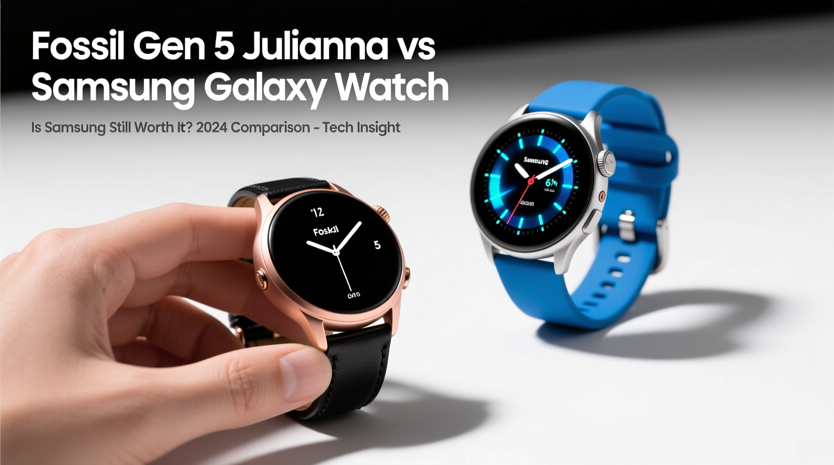 fossil gen 5 julianna vs samsung galaxy watch is samsung still worth it