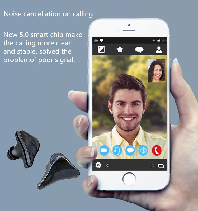 Waterproof Gaming Wireless Earbuds Stereo 5 Hours 3000mAh Battery Capacity