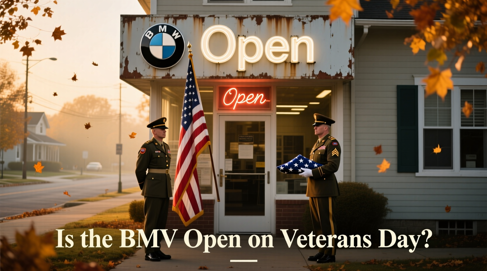 is the bmv open on veterans day