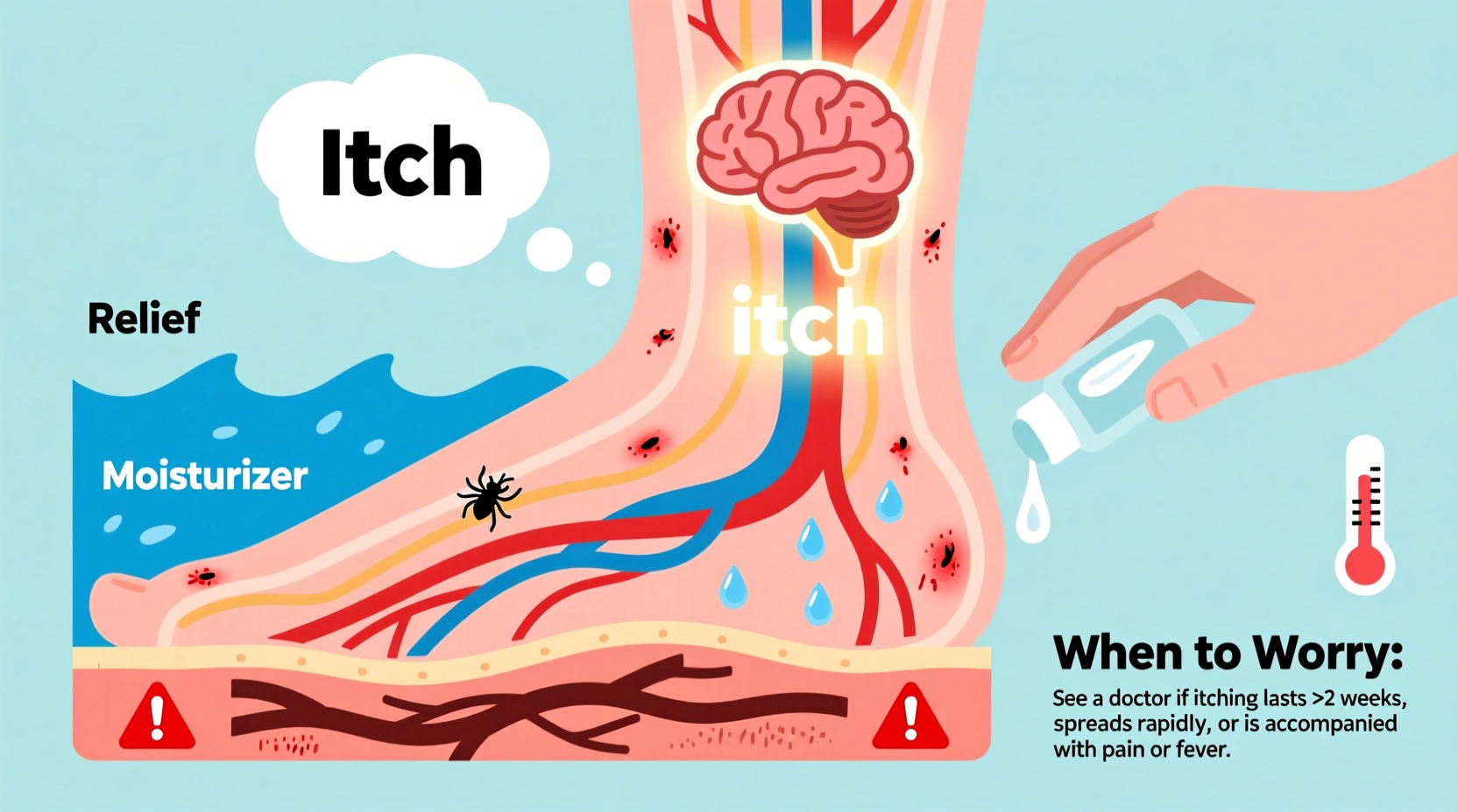 why are my calves so itchy causes relief and when to worry