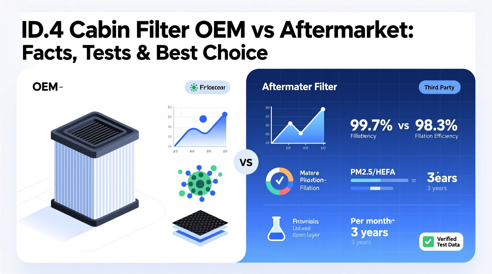 id4 cabin filter oem vs aftermarket