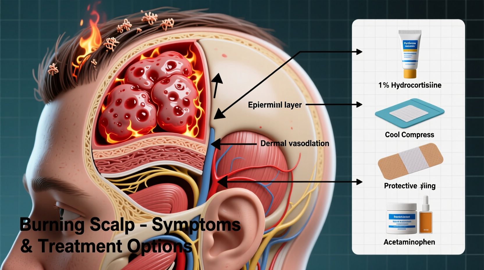 Burning Scalp Causes Symptoms And Treatment Options