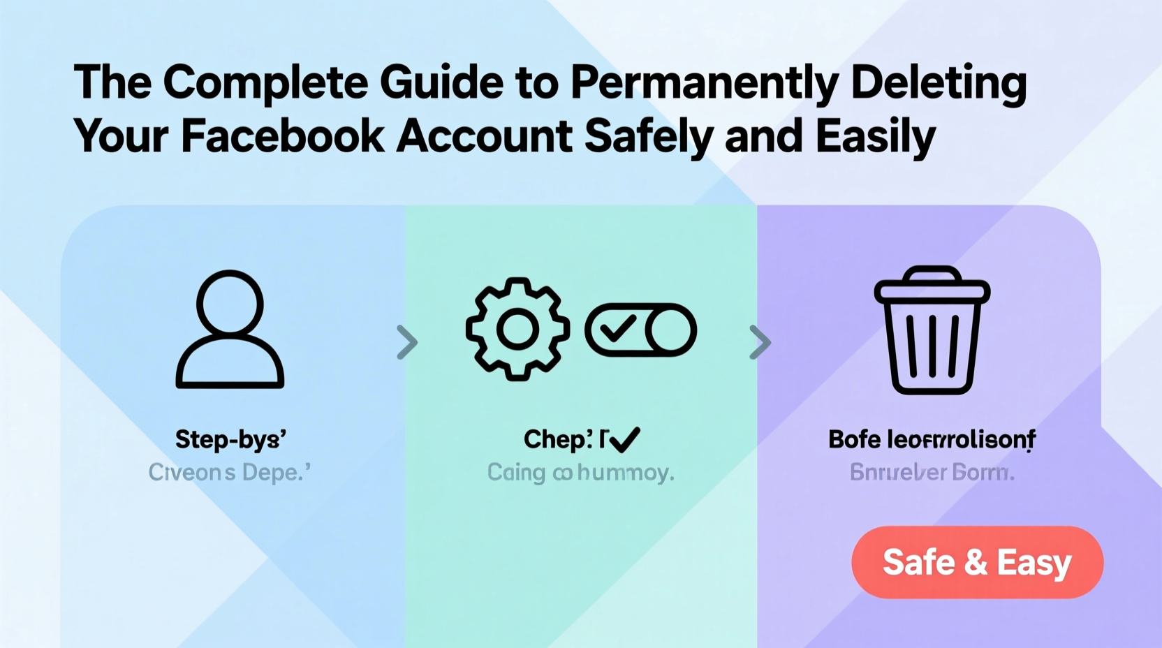 the complete guide to permanently deleting your facebook account safely and easily