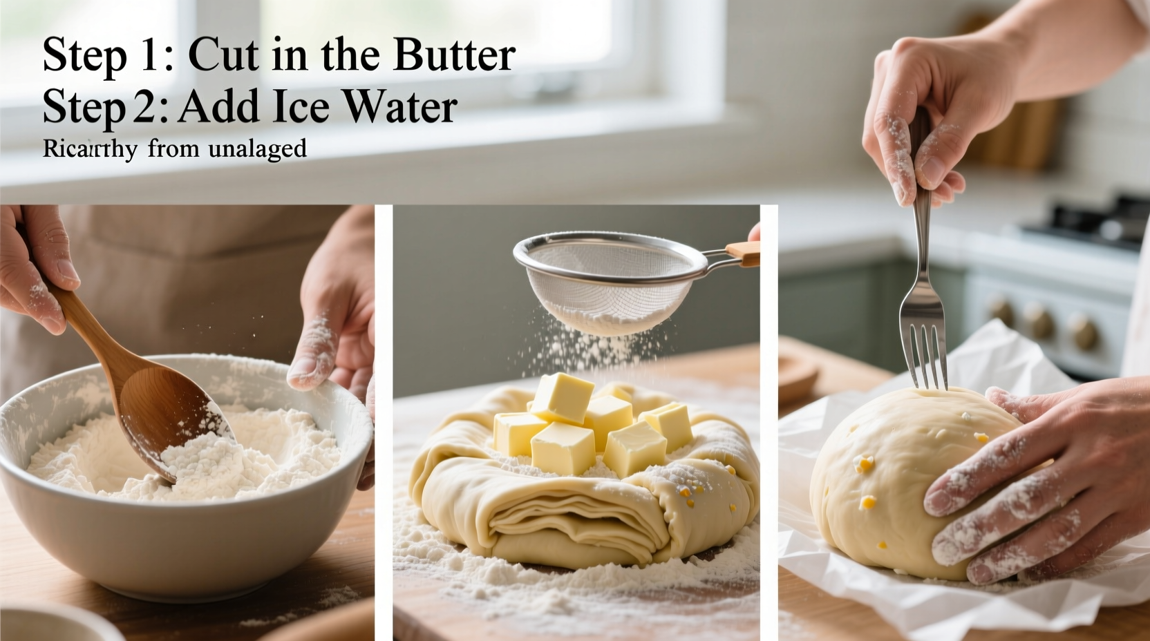 step by step guide to making perfect pie crust from scratch