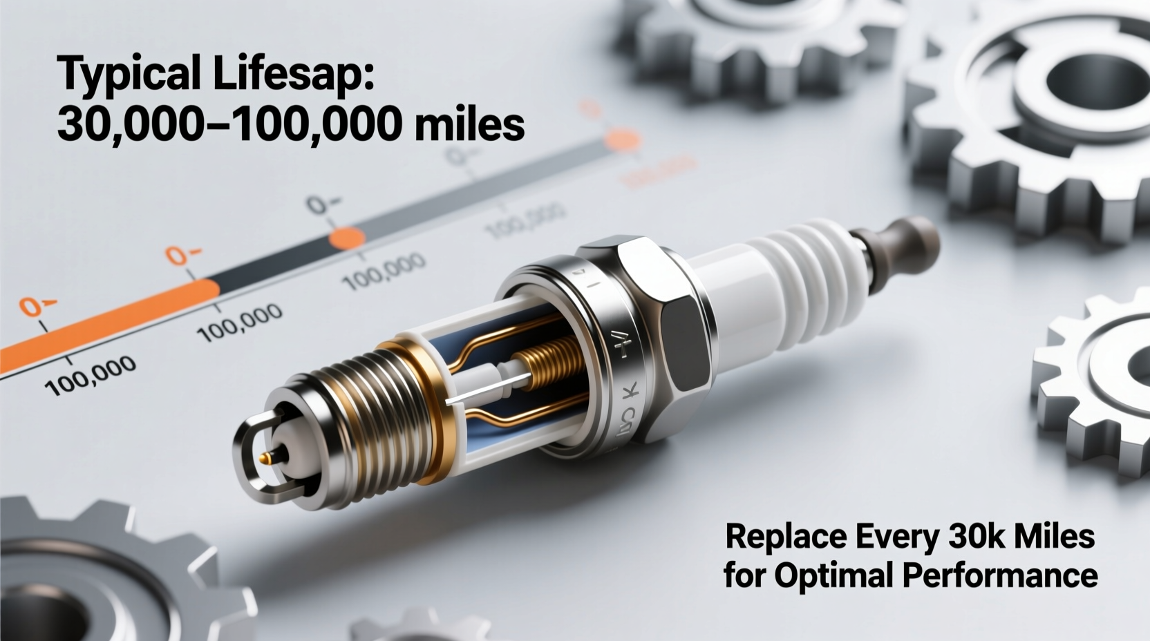 how long does car spark plugs last