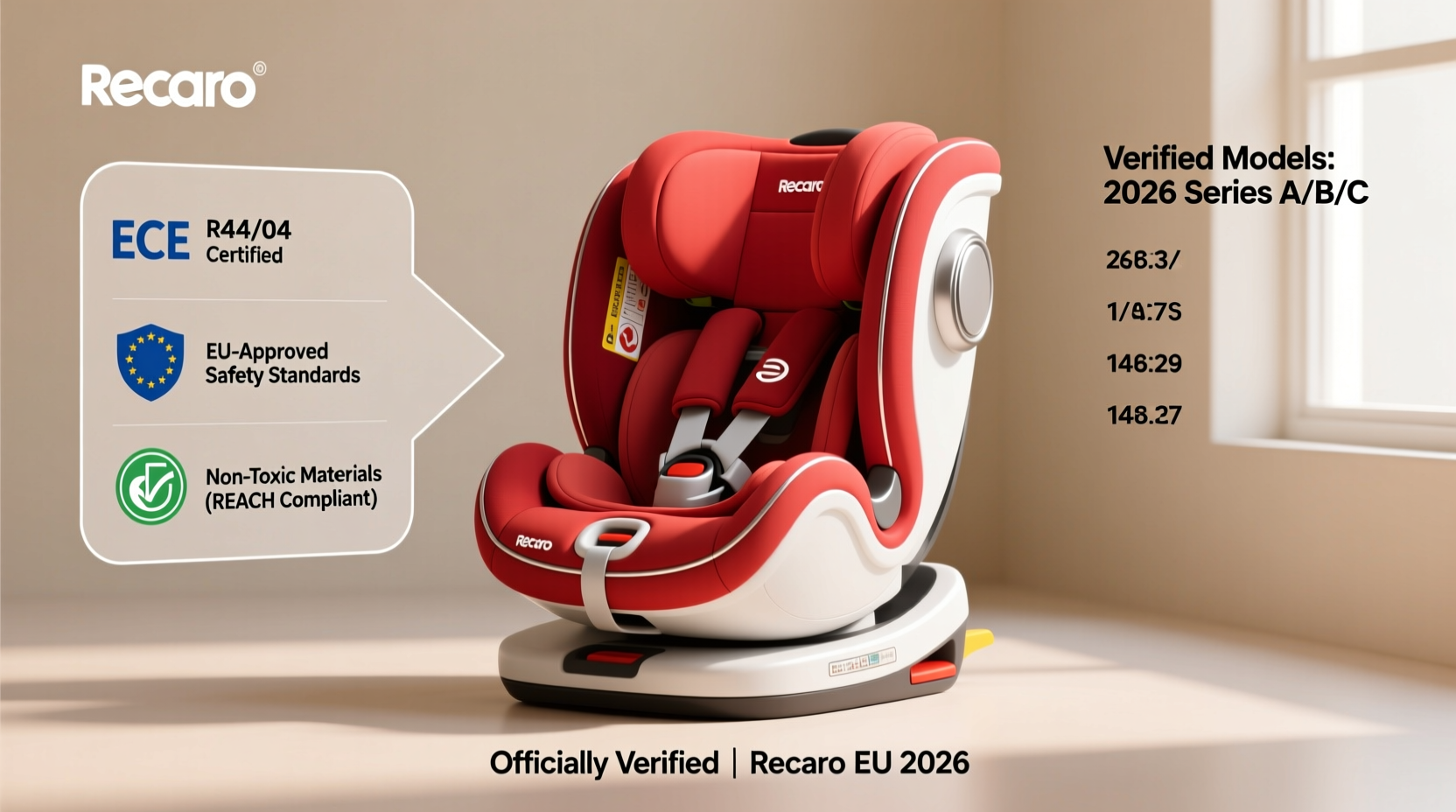 recaro toddler seat eu 2026
