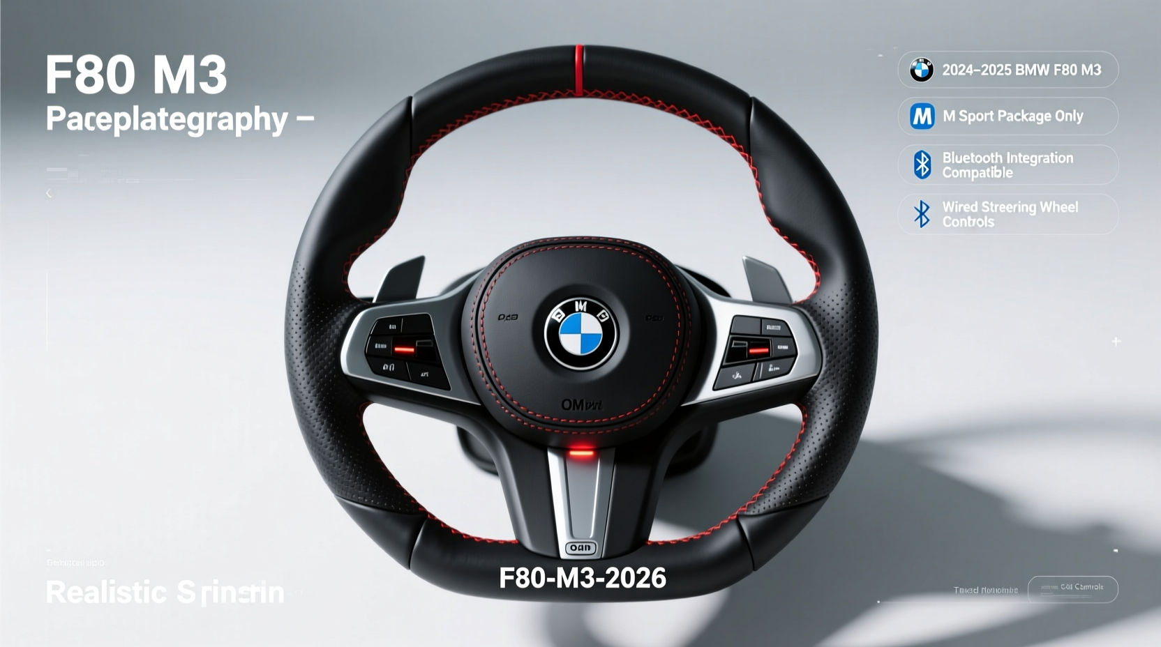 f80 m3 steering wheel replacement 2026