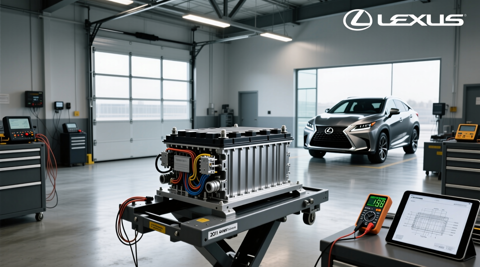 2011 lexus rx450h hybrid battery guide