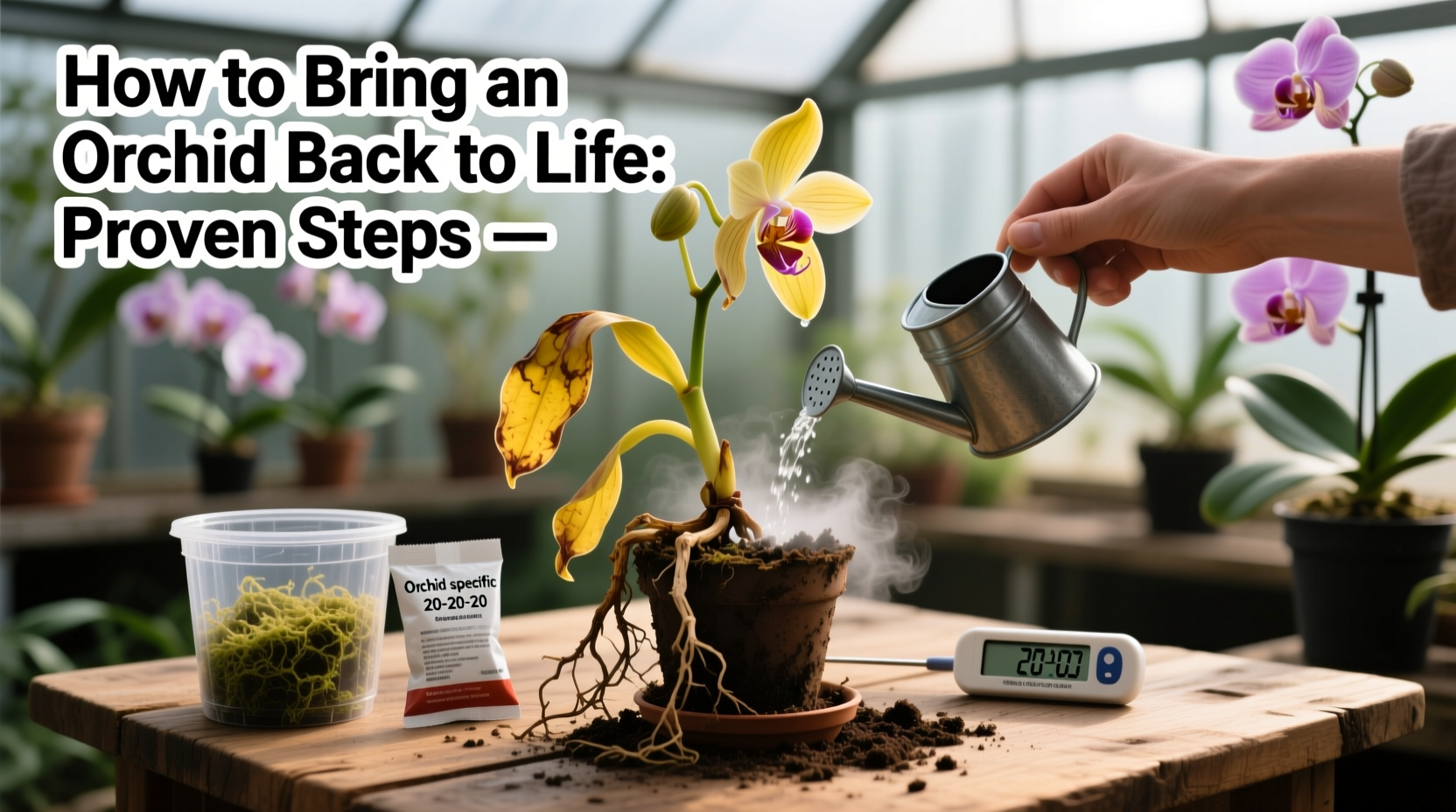 How to Bring an Orchid Back to Life: Proven Steps