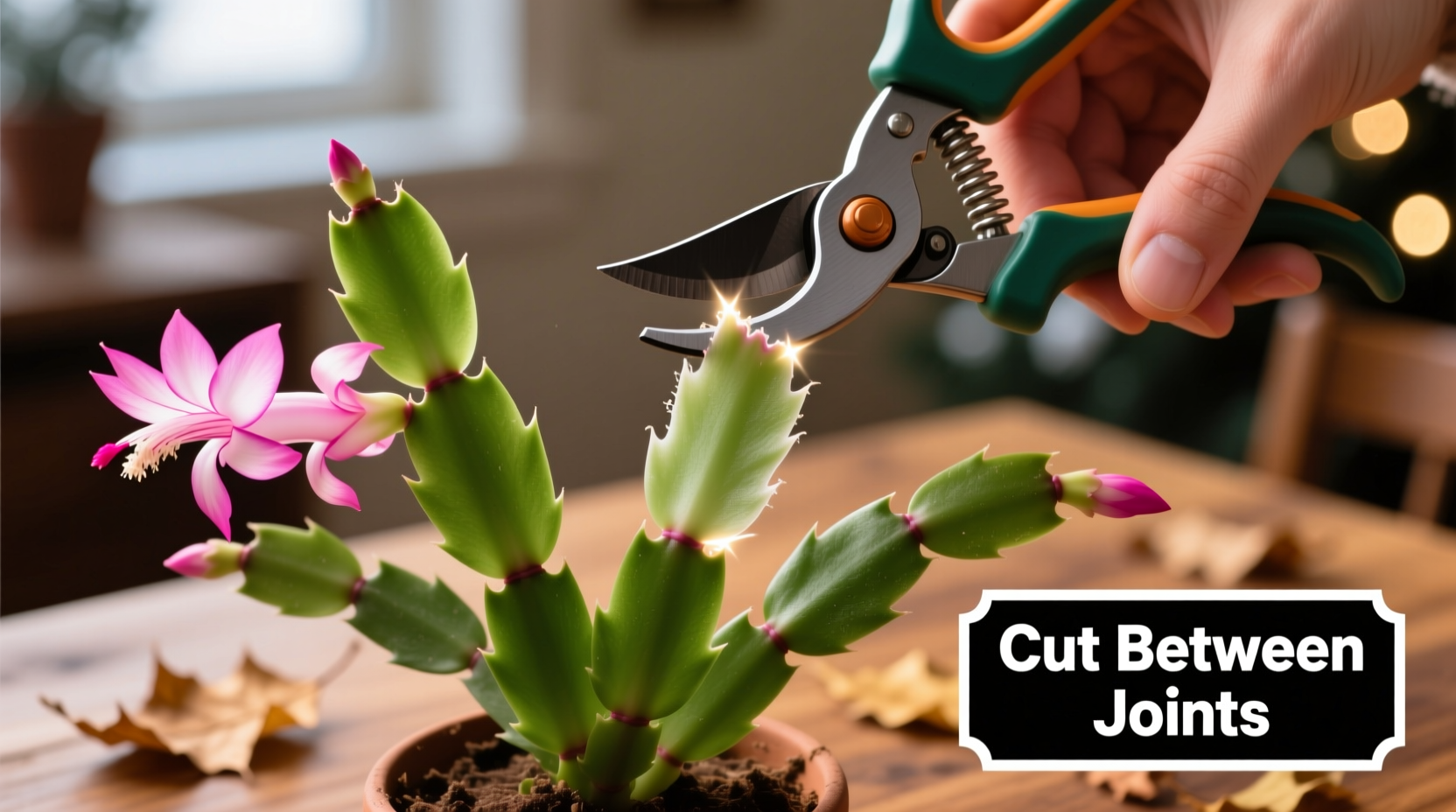 How to Trim a Christmas Cactus Properly