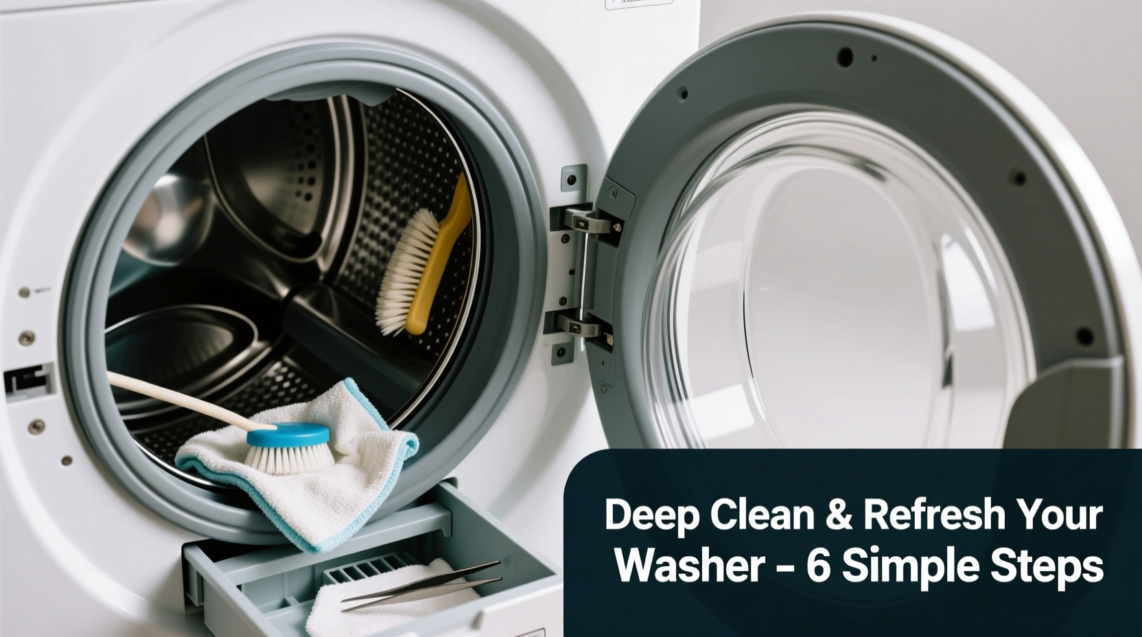 effective steps to deep clean and refresh a used washing machine for optimal performance