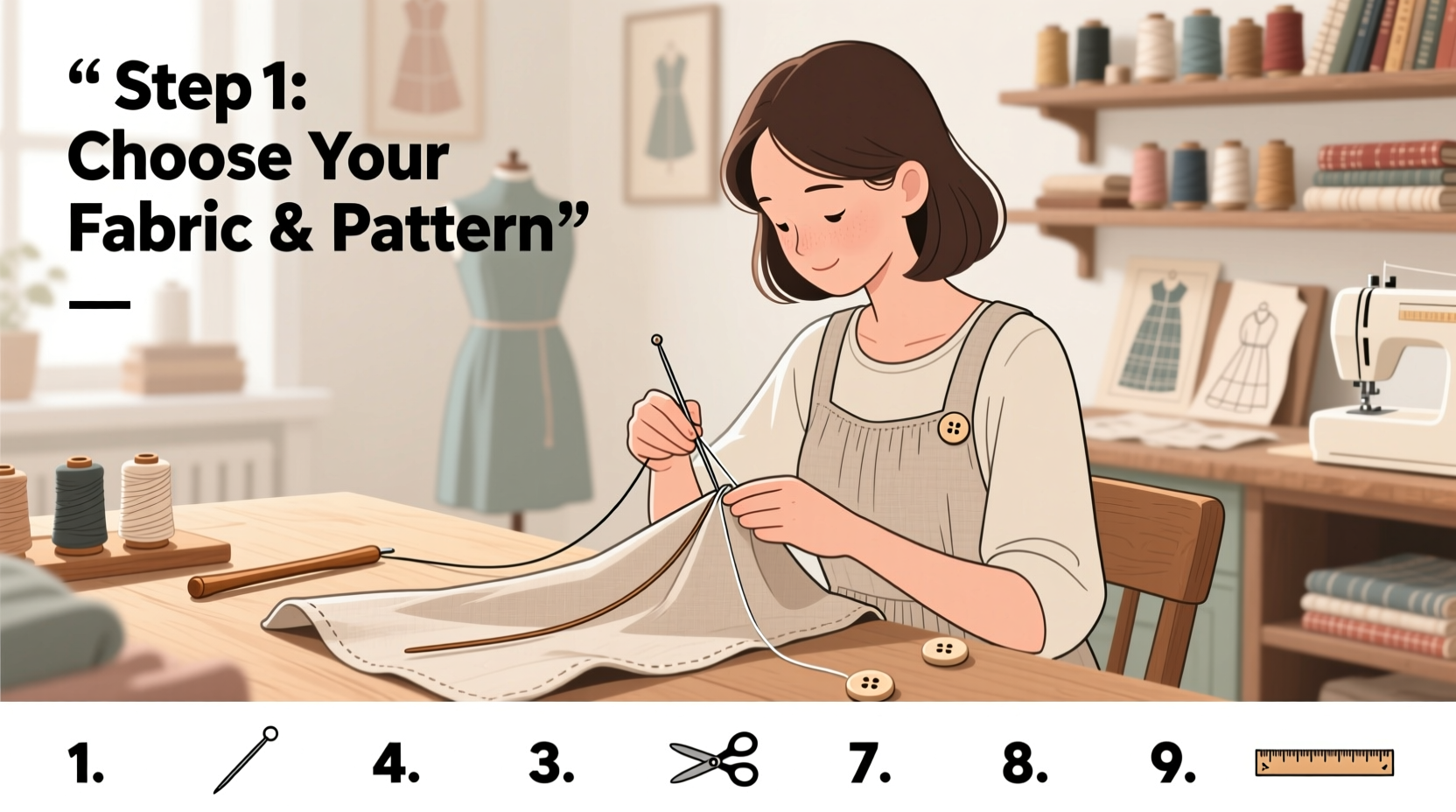 mastering the art of making clothes by hand a step by step guide for beginners