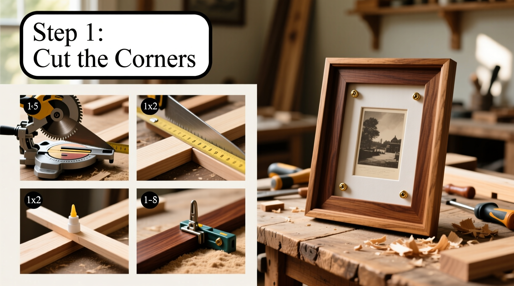 creative step by step guide to crafting your own picture frame at home