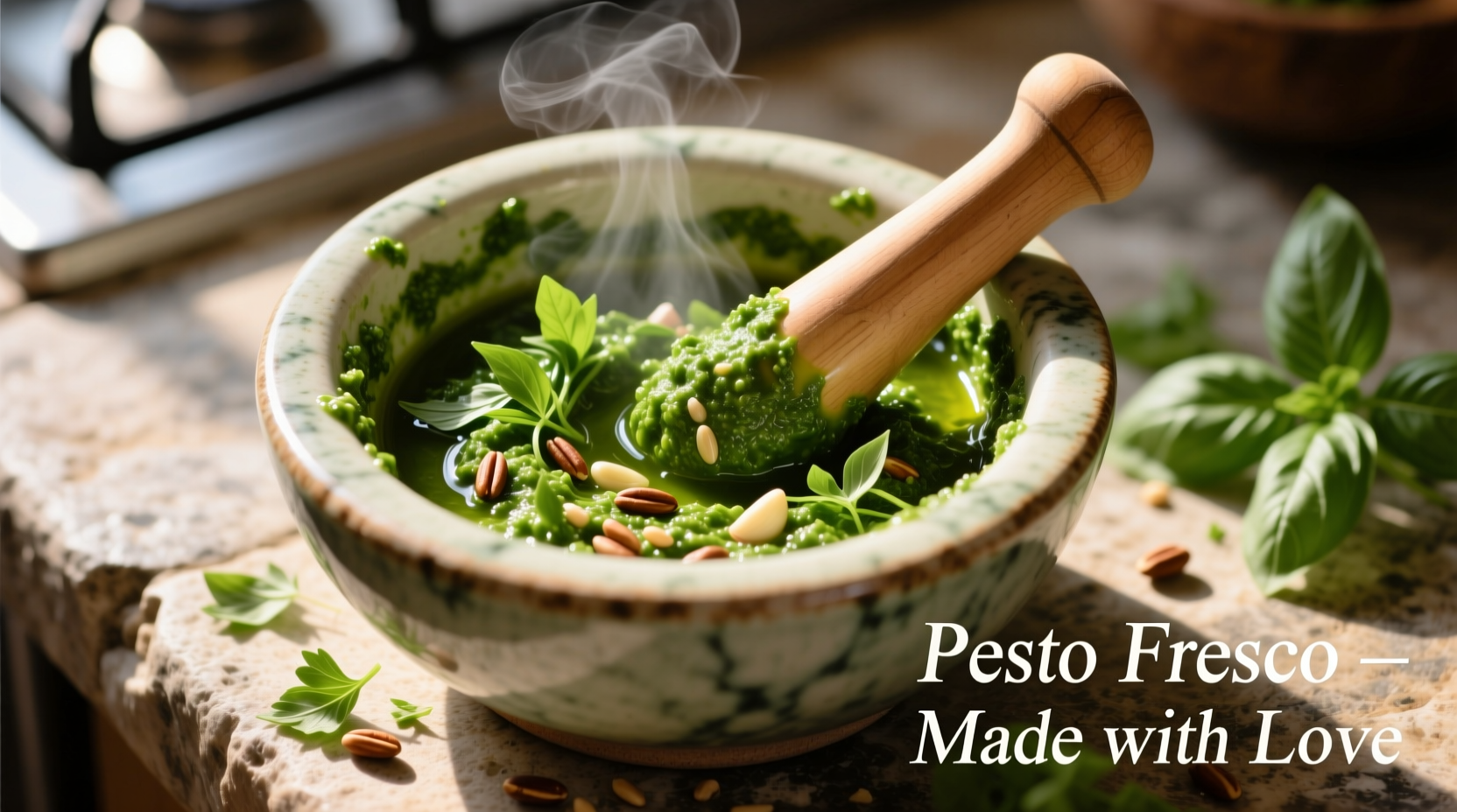 basil and parsley pesto